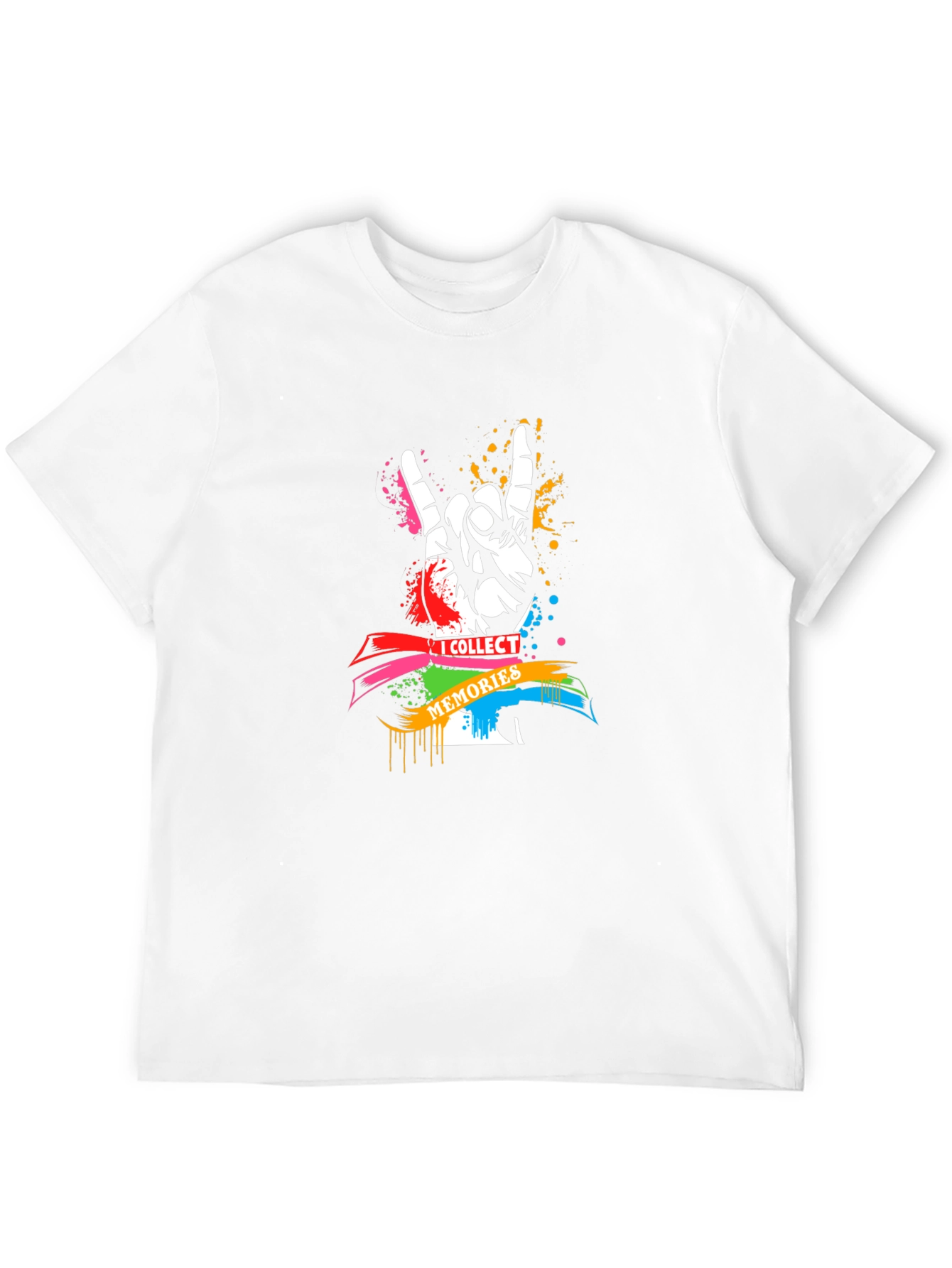 I Collect Memories Graphic Tee - Black
