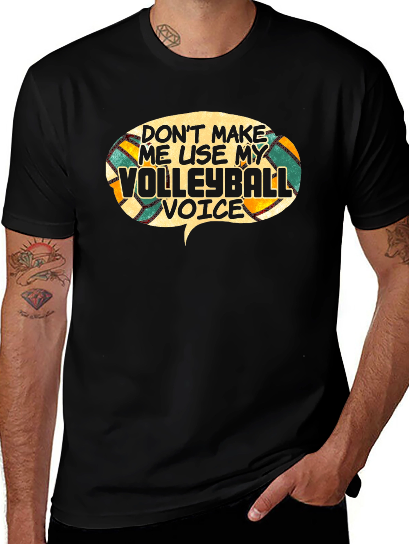 Volleyball Voice T-Shirt - Funny Sports Tee