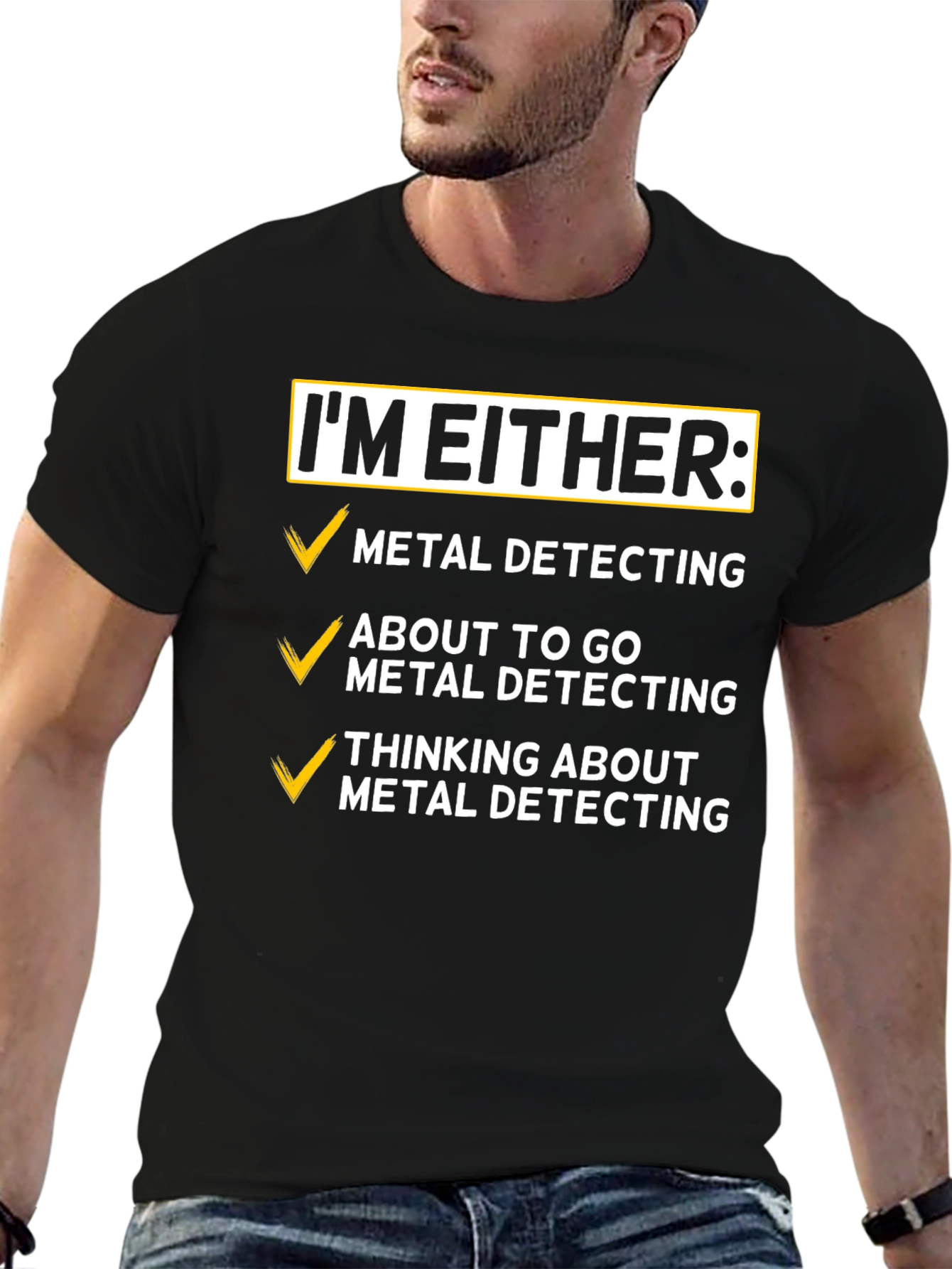 Metal Detecting T-Shirt - Hobby Enthusiast Apparel