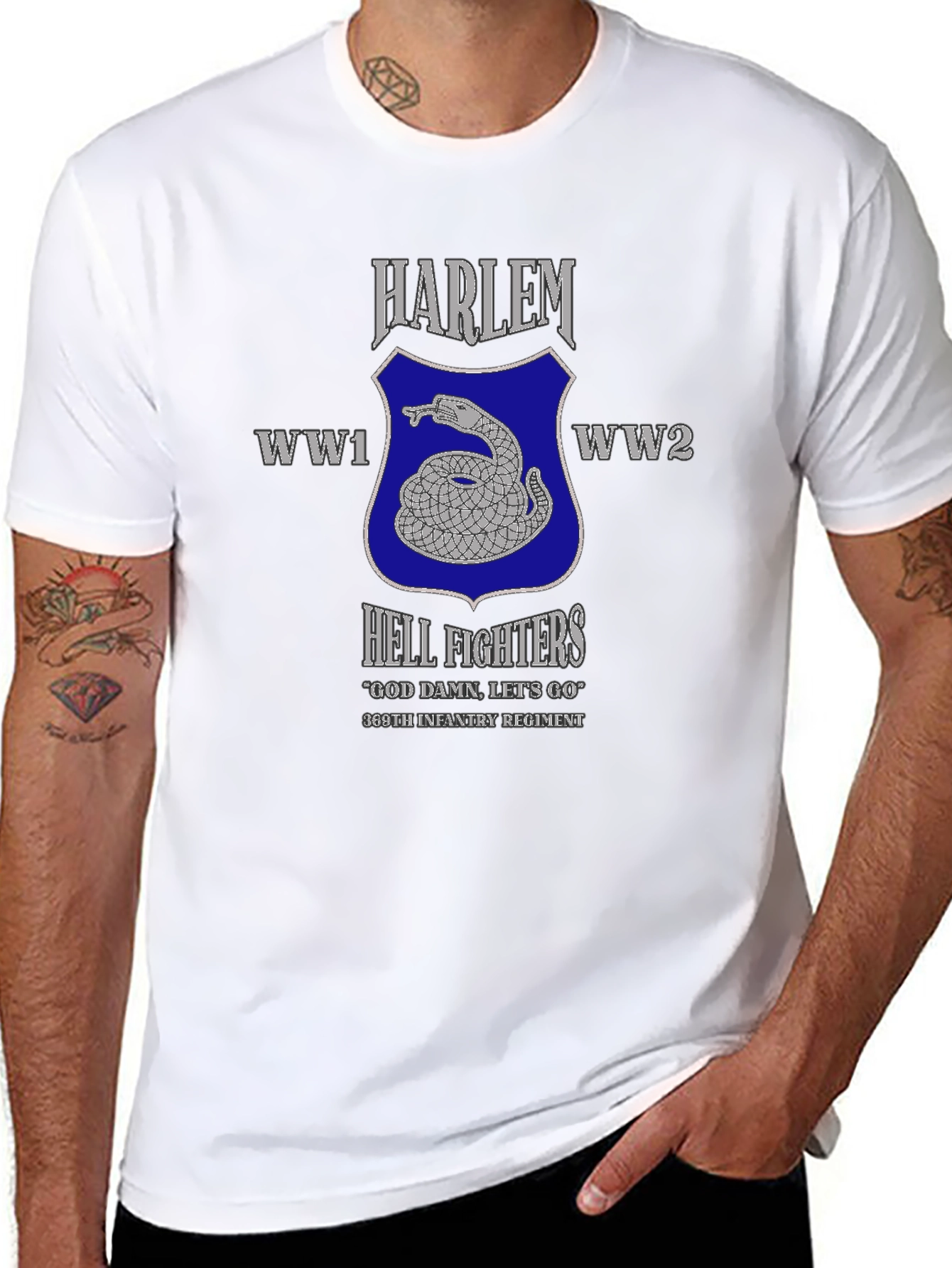 Harlem Hellfighters T-Shirt - 369th Infantry Regiment