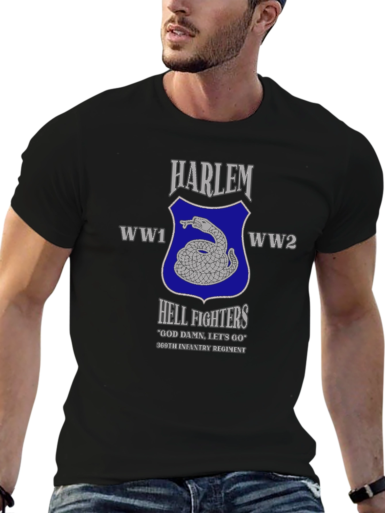 Harlem Hellfighters T-Shirt - 369th Infantry Regiment