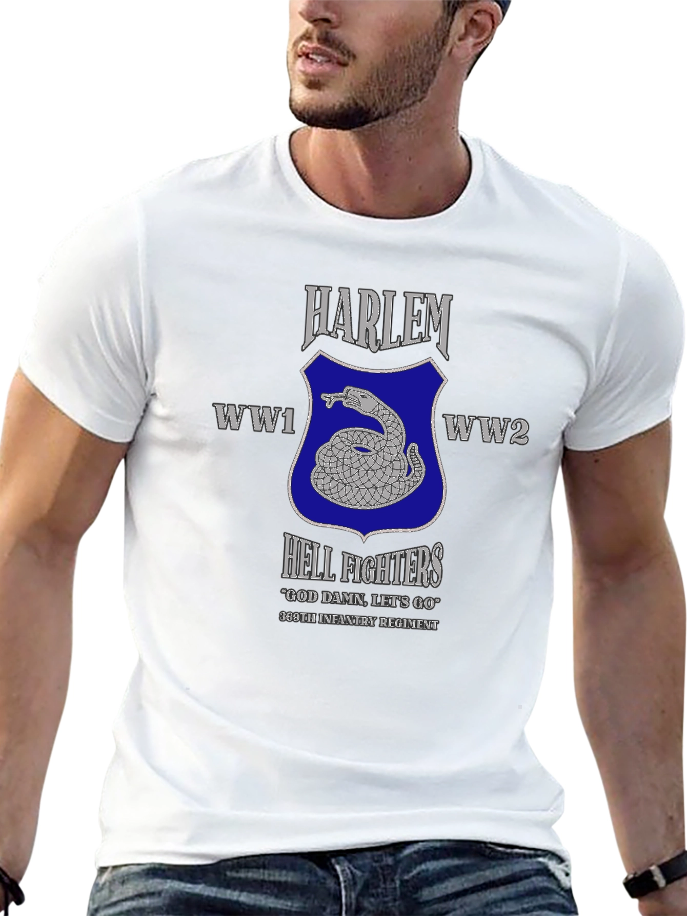 Harlem Hellfighters T-Shirt - 369th Infantry Regiment