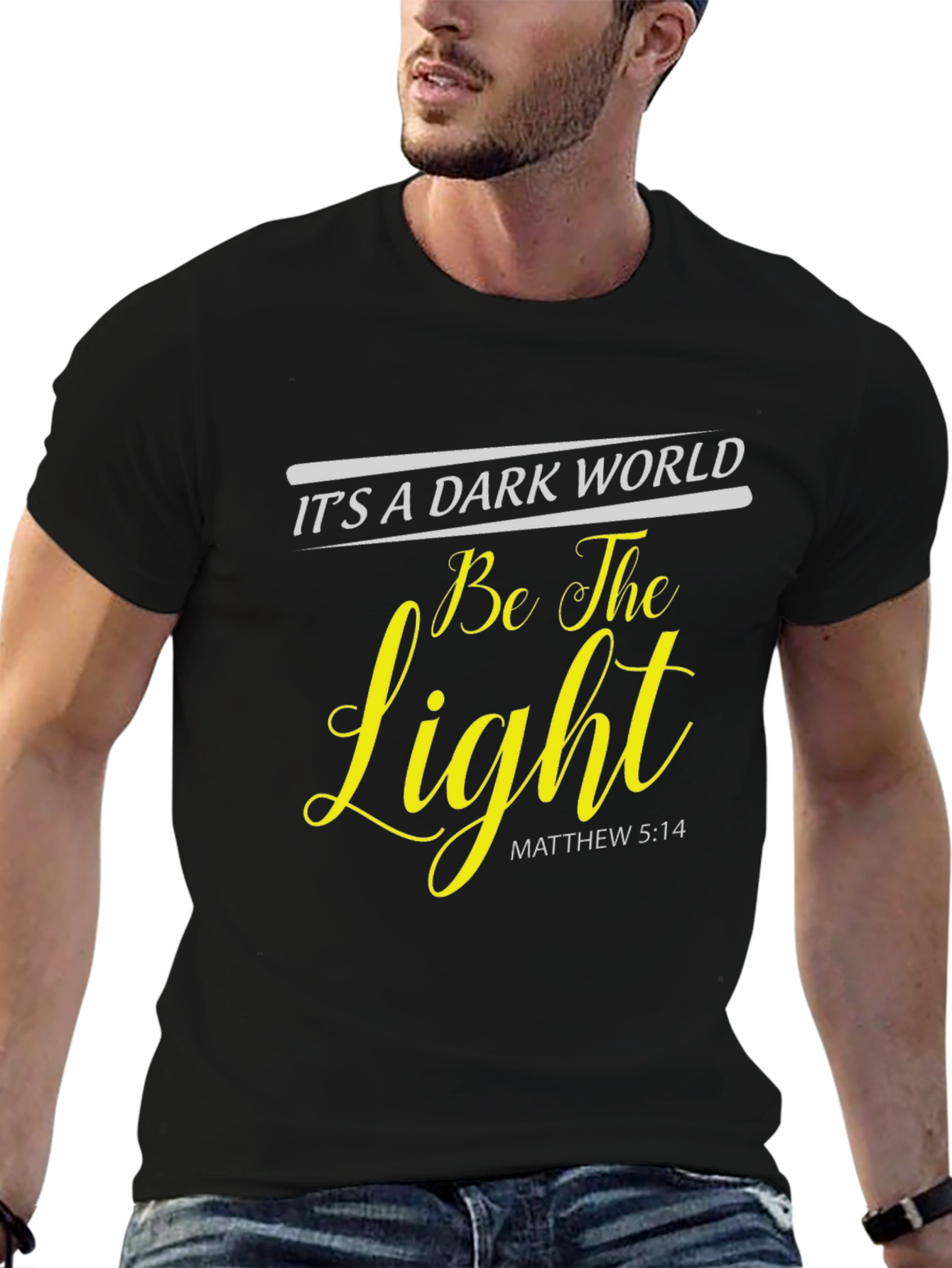 Be The Light T-Shirt Christian Tee