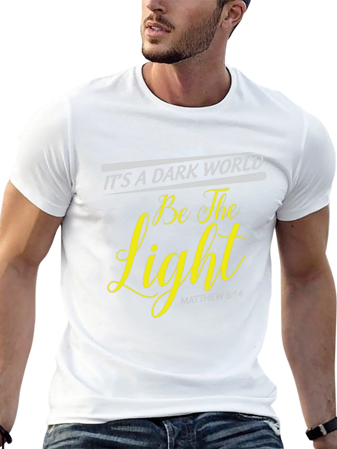 Be The Light T-Shirt Christian Tee