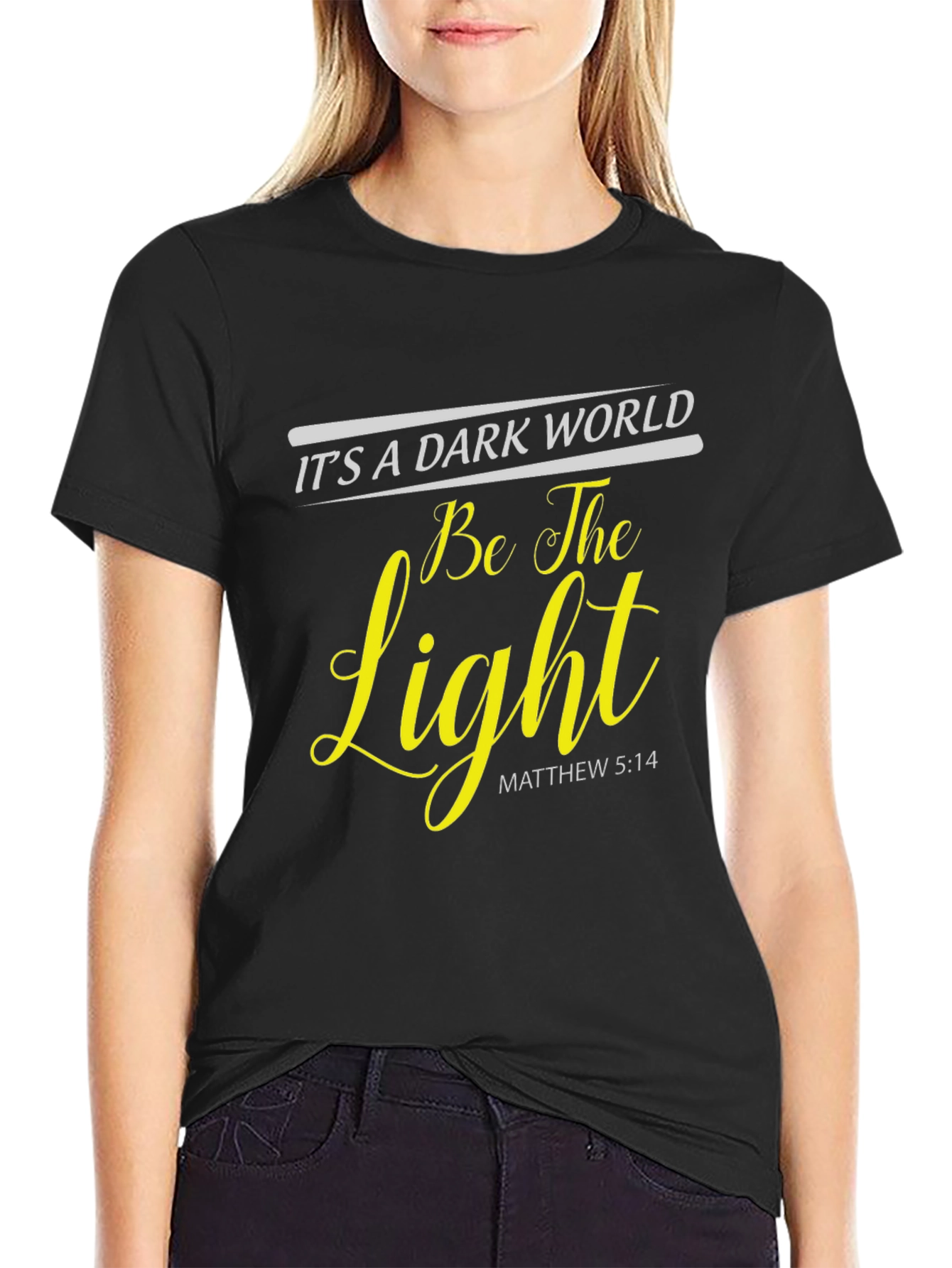Be The Light T-Shirt Christian Tee