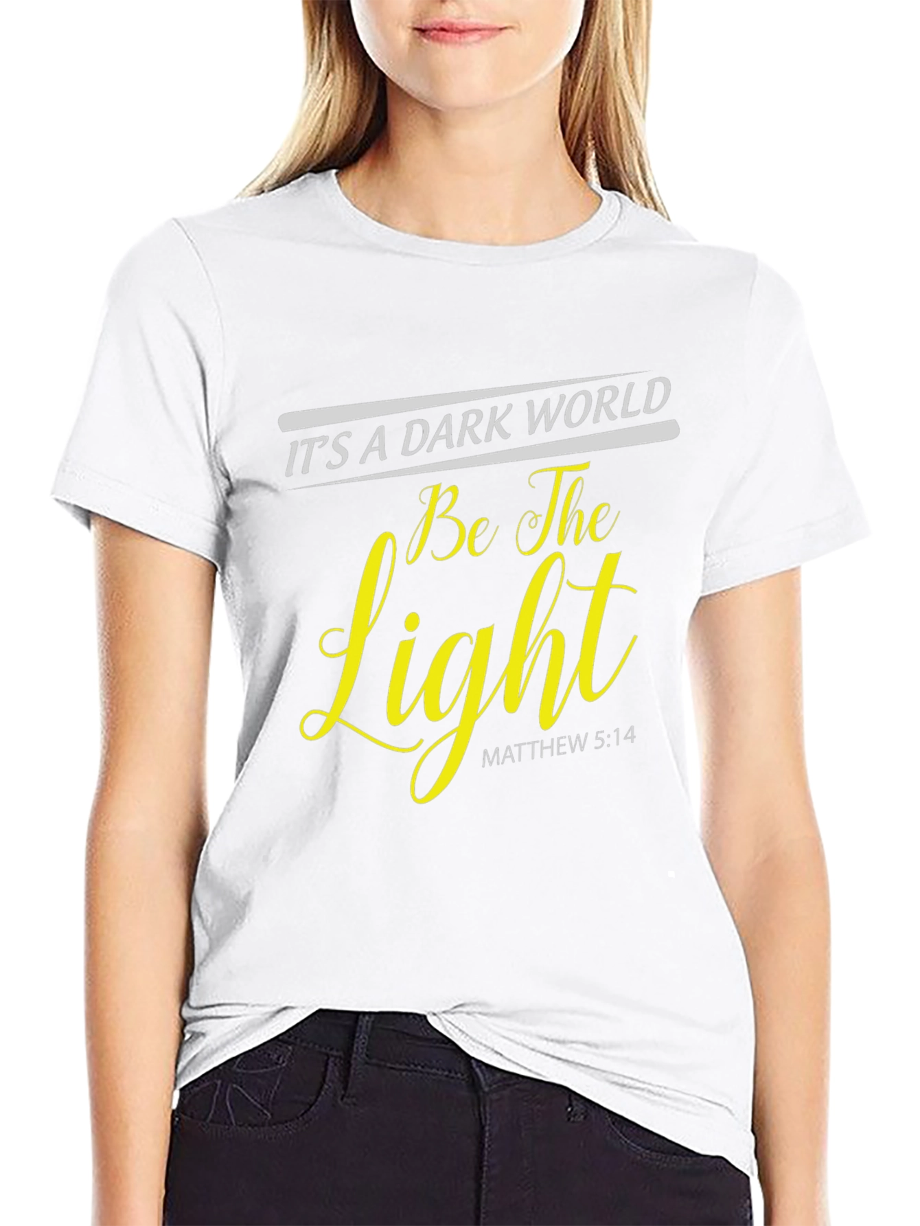 Be The Light T-Shirt Christian Tee