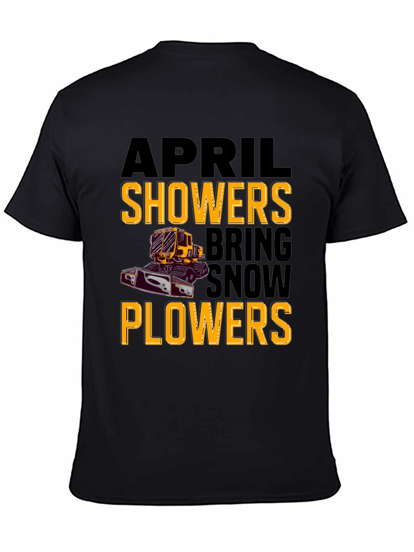 Snowplow T-Shirt - April Showers