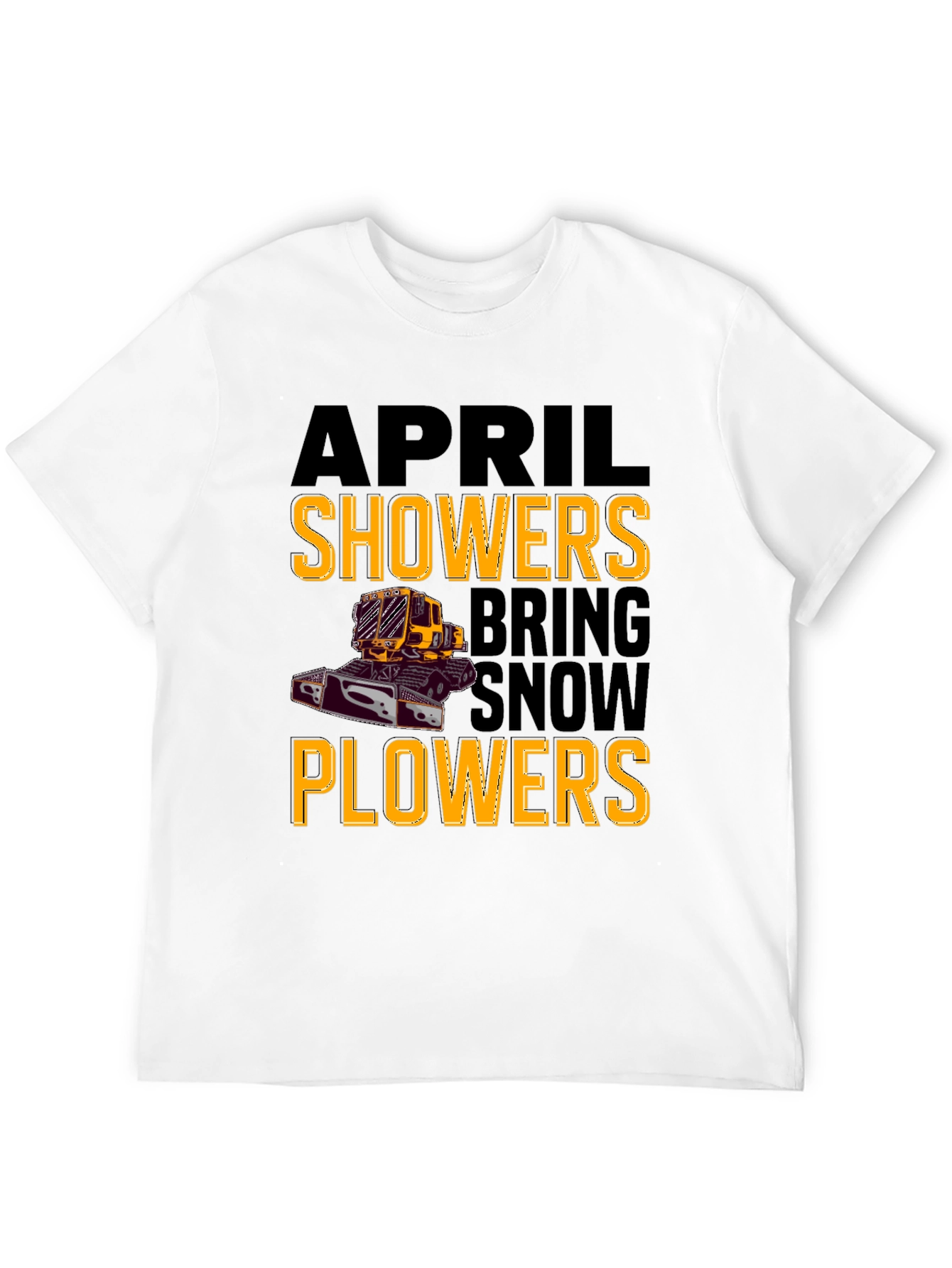 Snowplow T-Shirt - April Showers