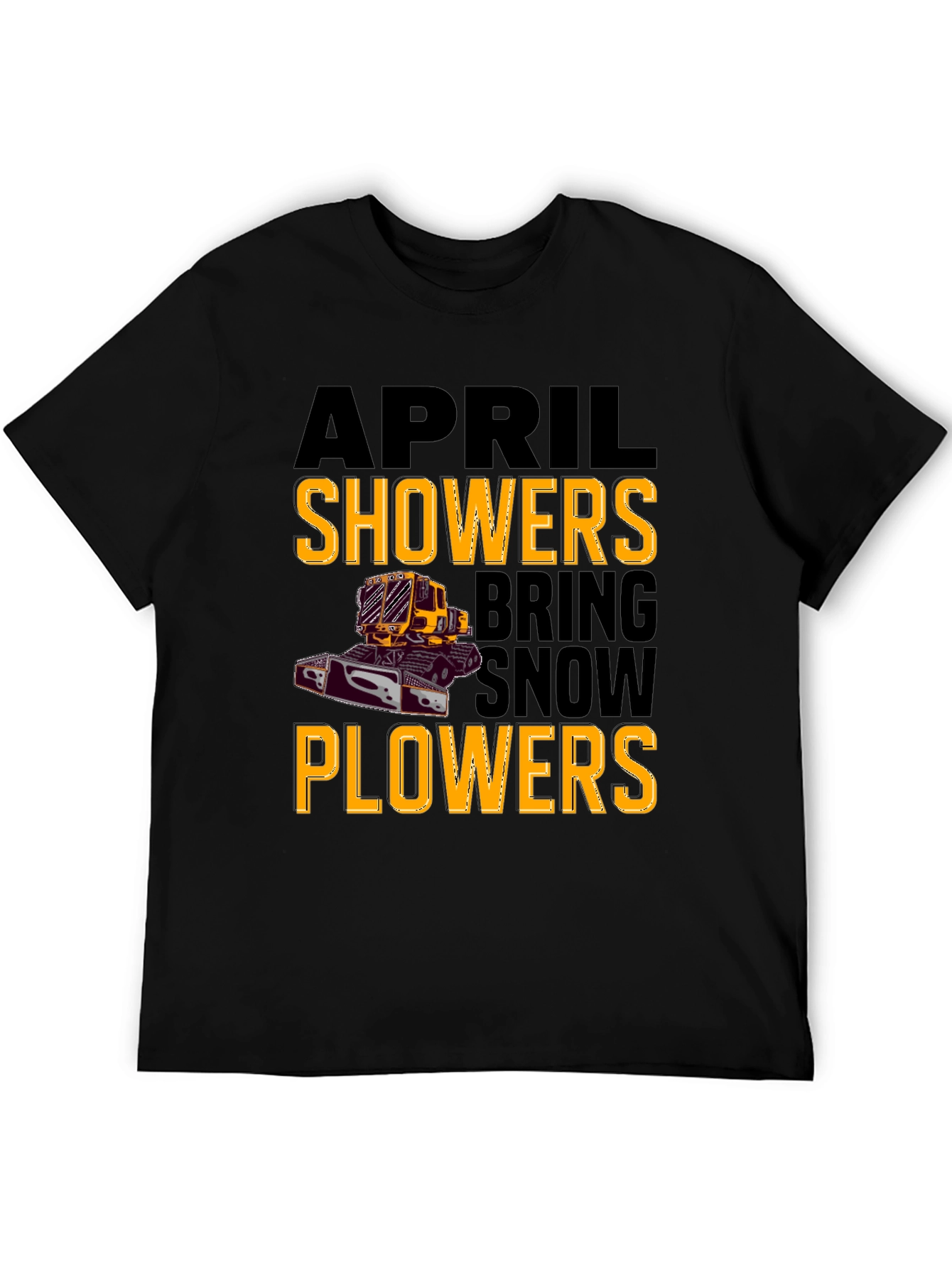 Snowplow T-Shirt - April Showers