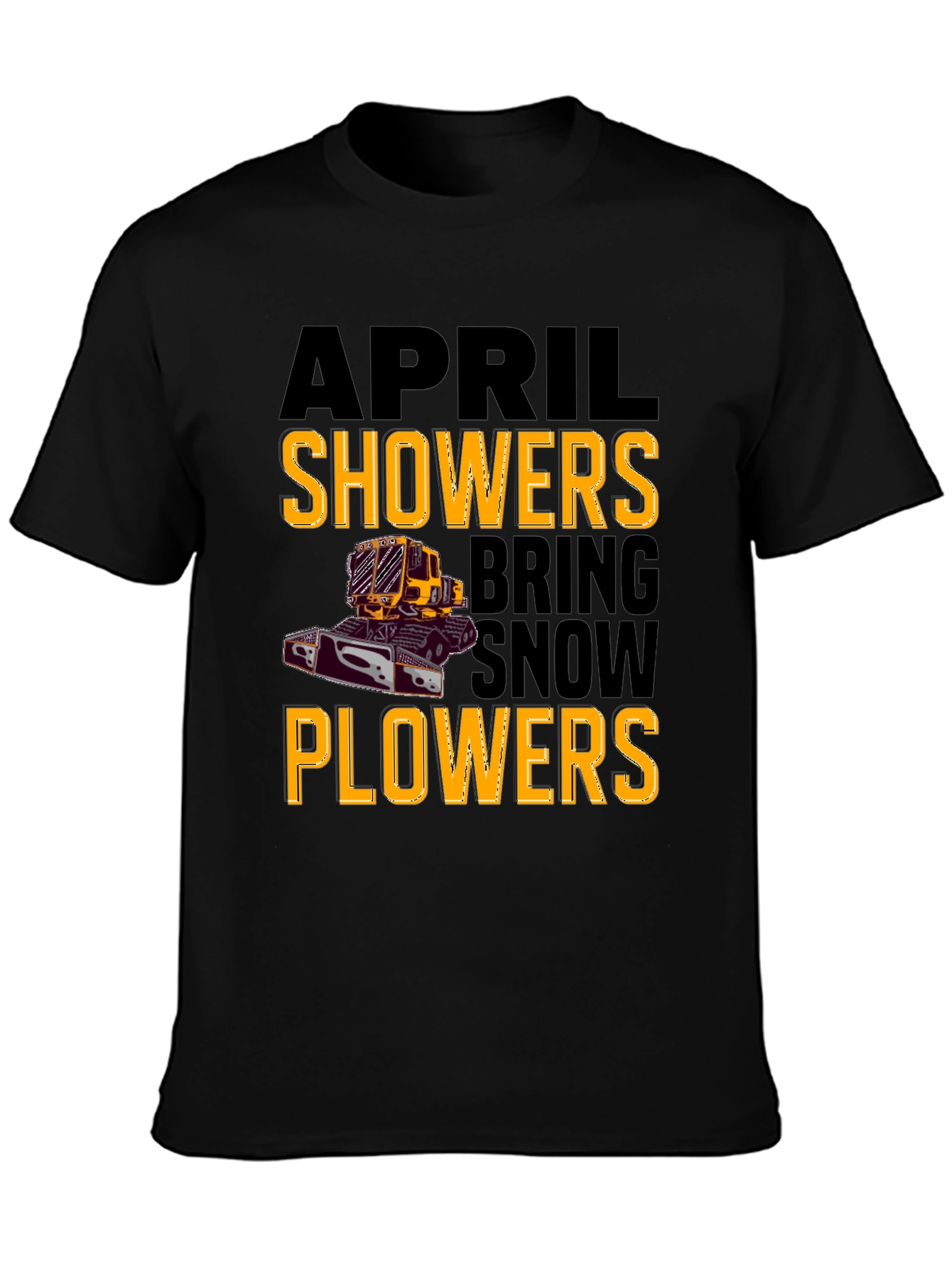 Snowplow T-Shirt - April Showers