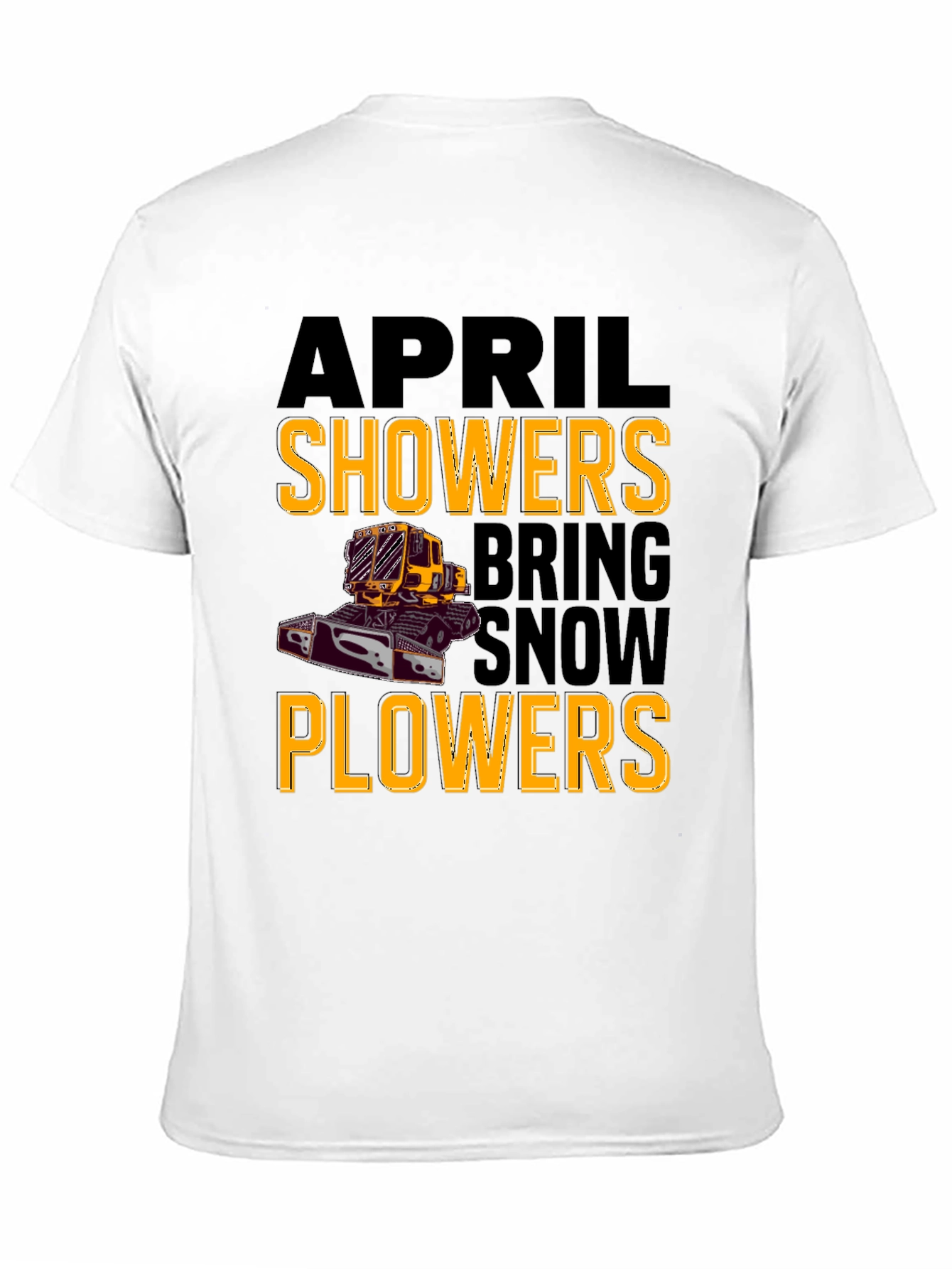 Snowplow T-Shirt - April Showers