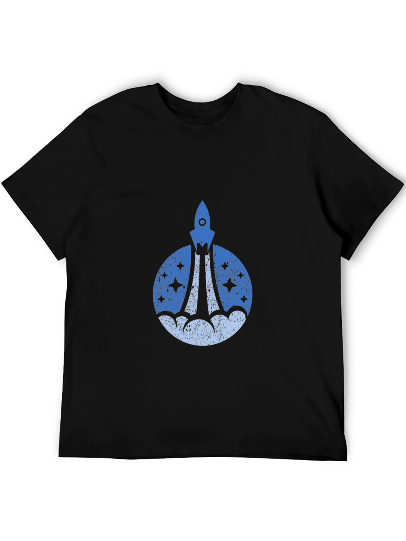 Rocket Launch Graphic T-Shirt - Space Adventure Tee