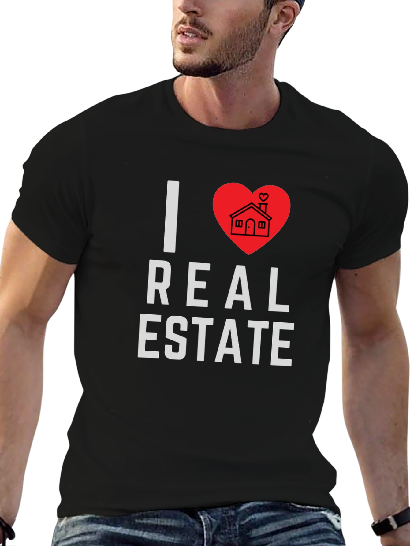 I Love Real Estate Graphic T-Shirt