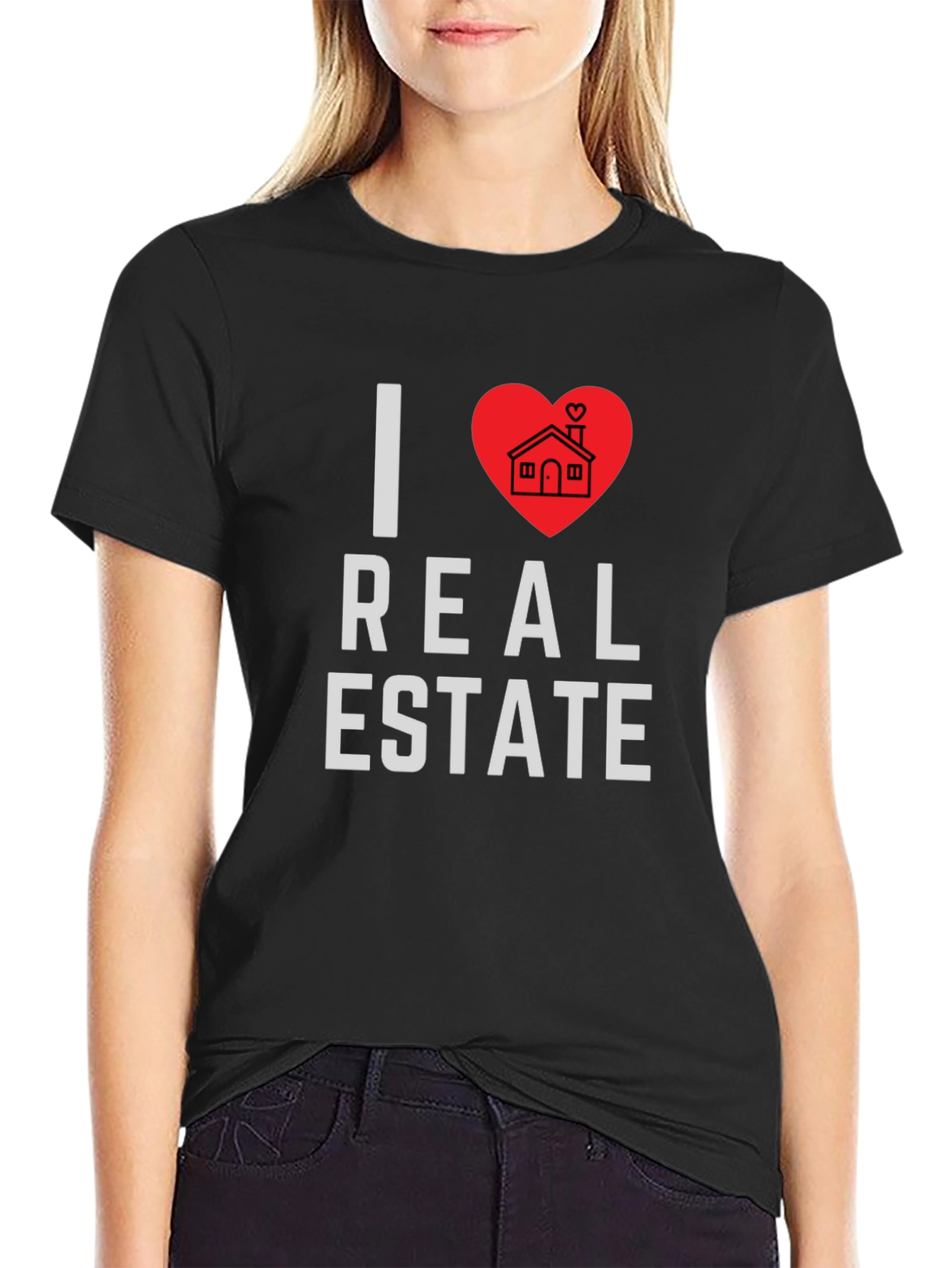 I Love Real Estate Graphic T-Shirt