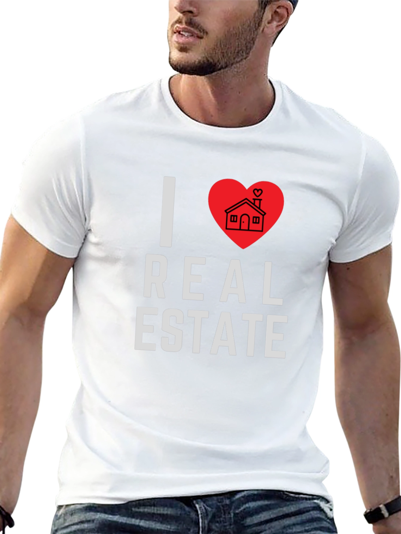 I Love Real Estate Graphic T-Shirt