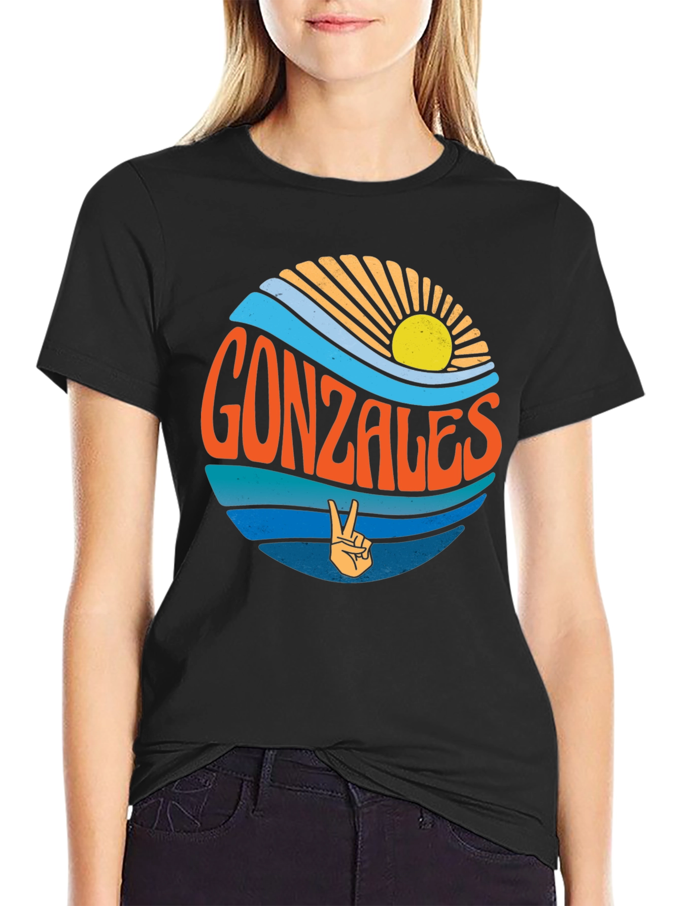 Gonzales Retro Graphic Tee - Peace & Sunshine