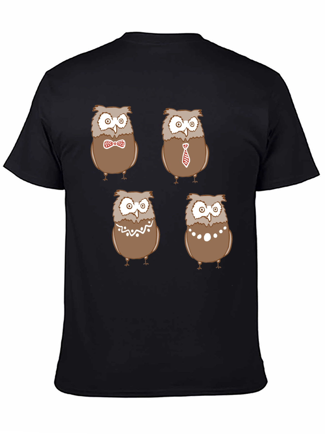 Quirky Owl T-Shirt - Four Stylish Designs