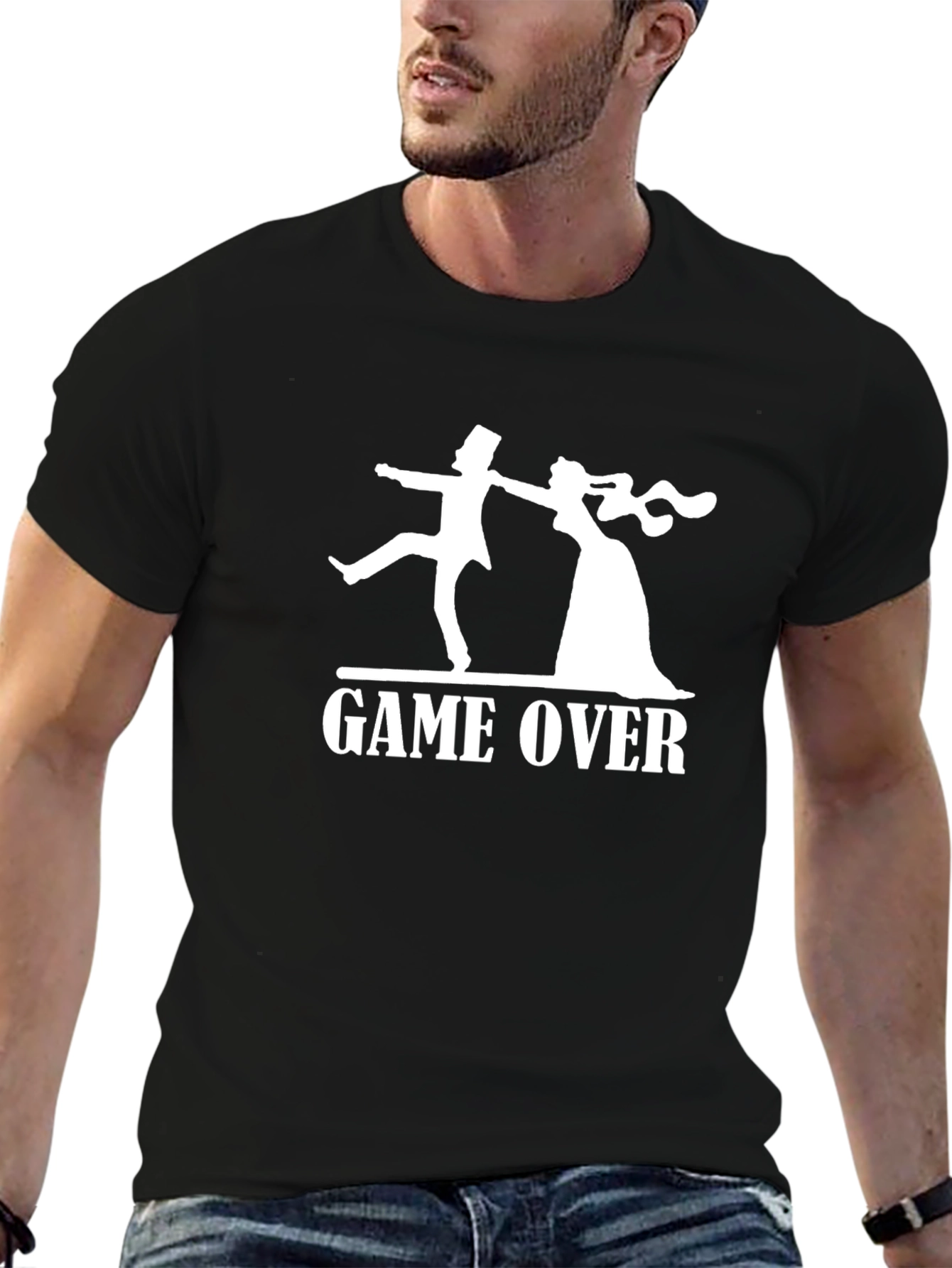 Game Over Wedding T-Shirt