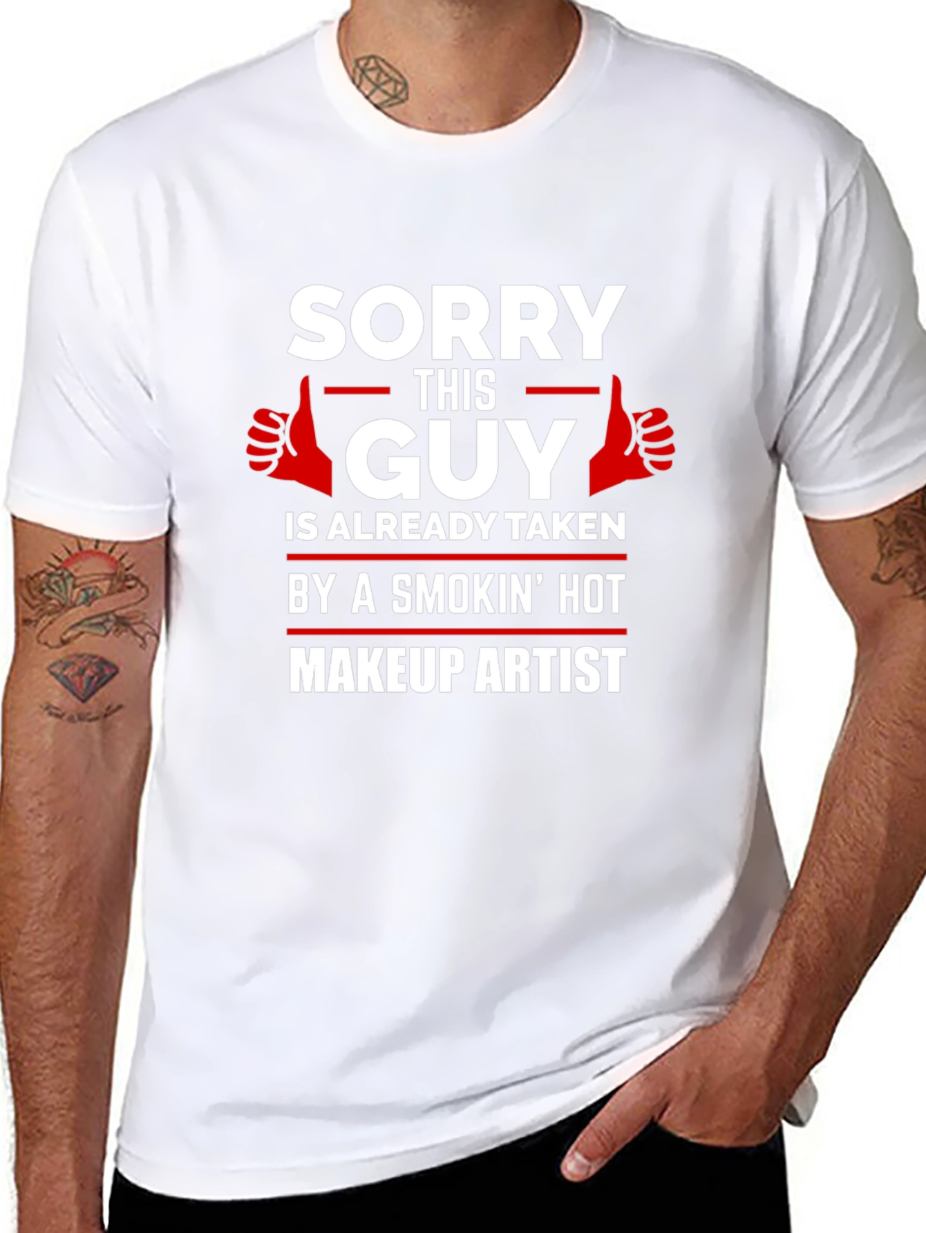 Funny Makeup Artist T-Shirt - Taken Guy Tee