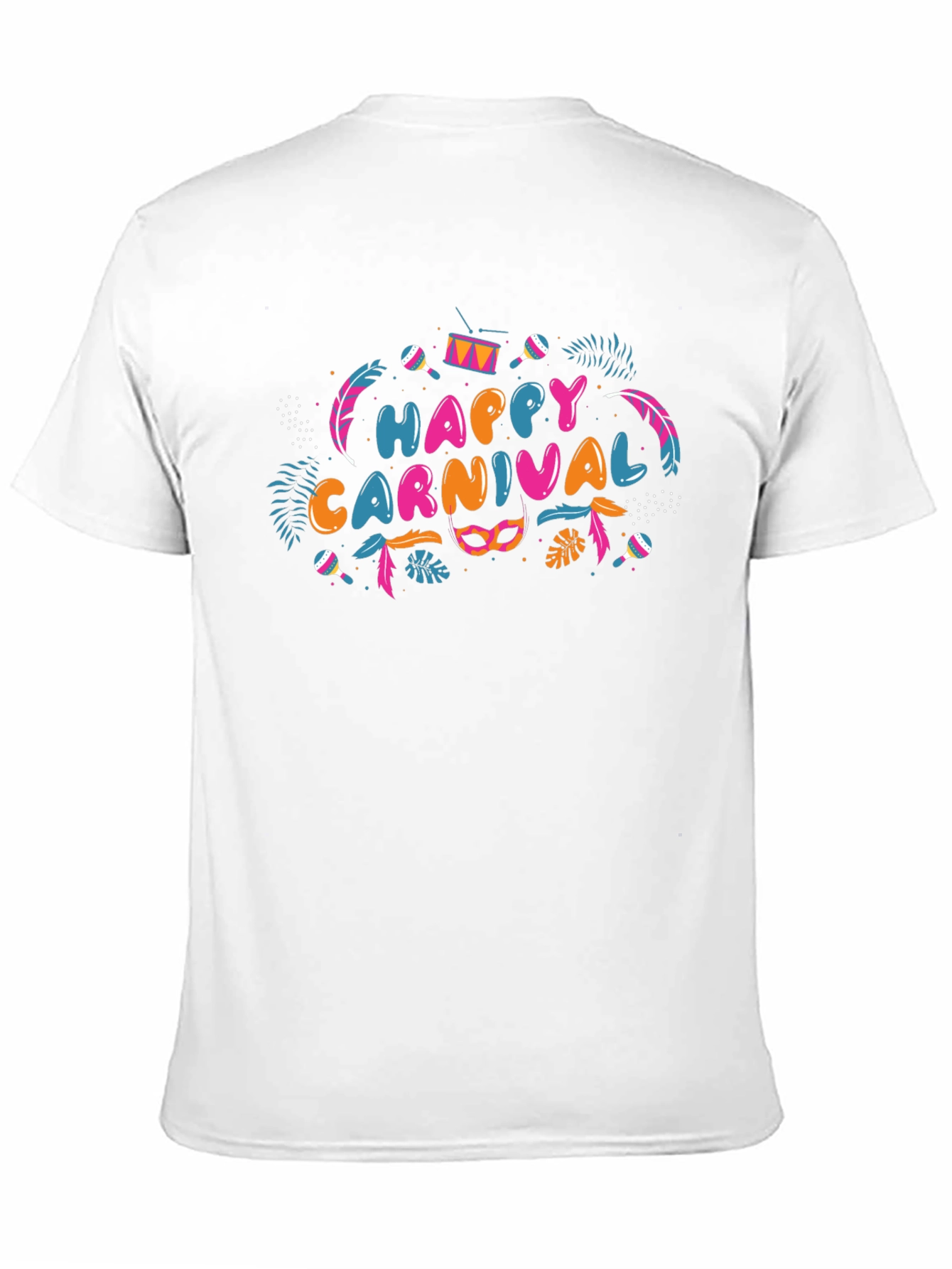 Happy Carnival Graphic T-Shirt