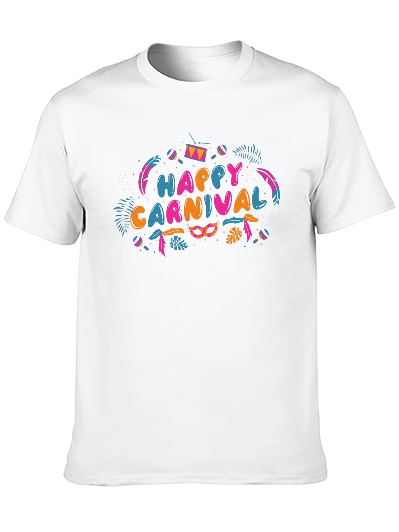 Happy Carnival Graphic T-Shirt