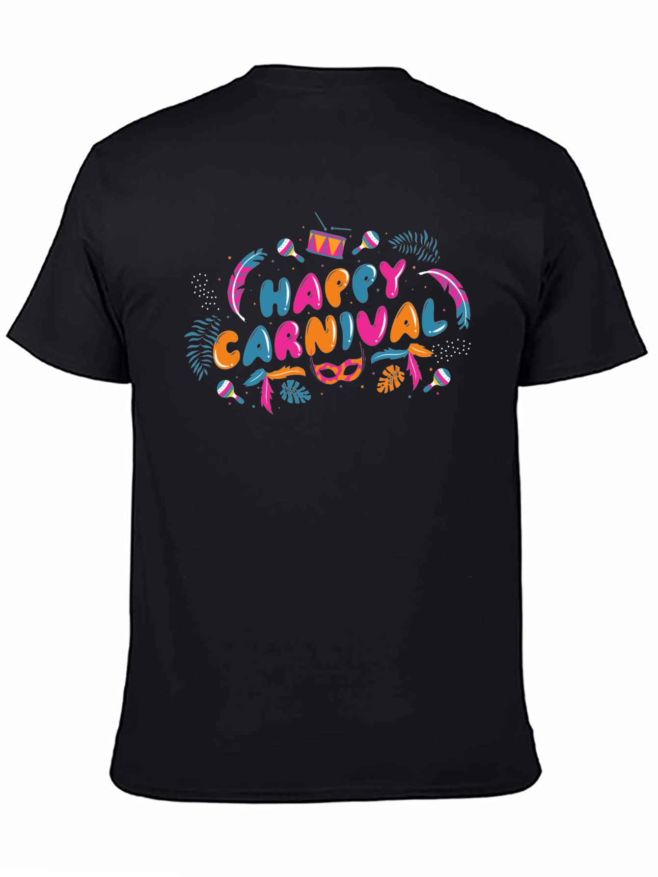 Happy Carnival Graphic T-Shirt