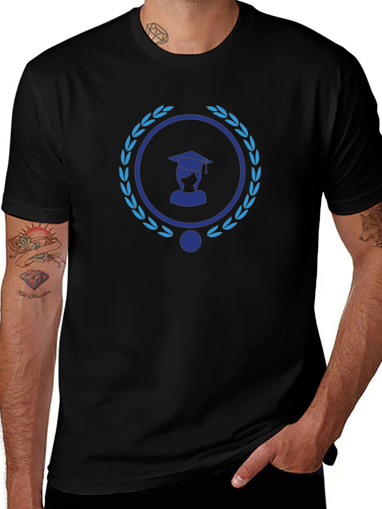 Graduation Laurel Wreath Tee