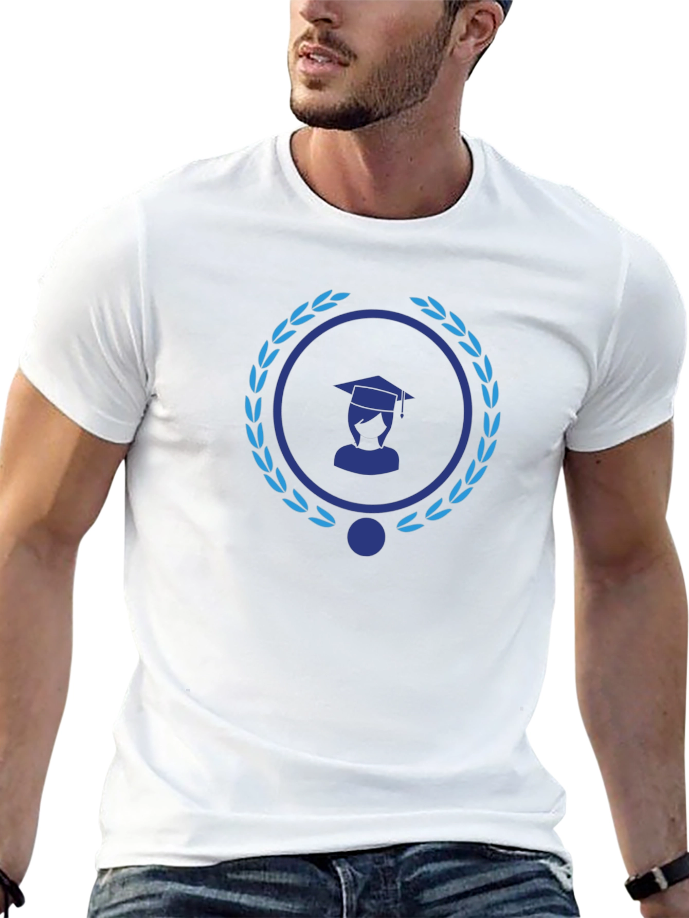 Graduation Laurel Wreath Tee