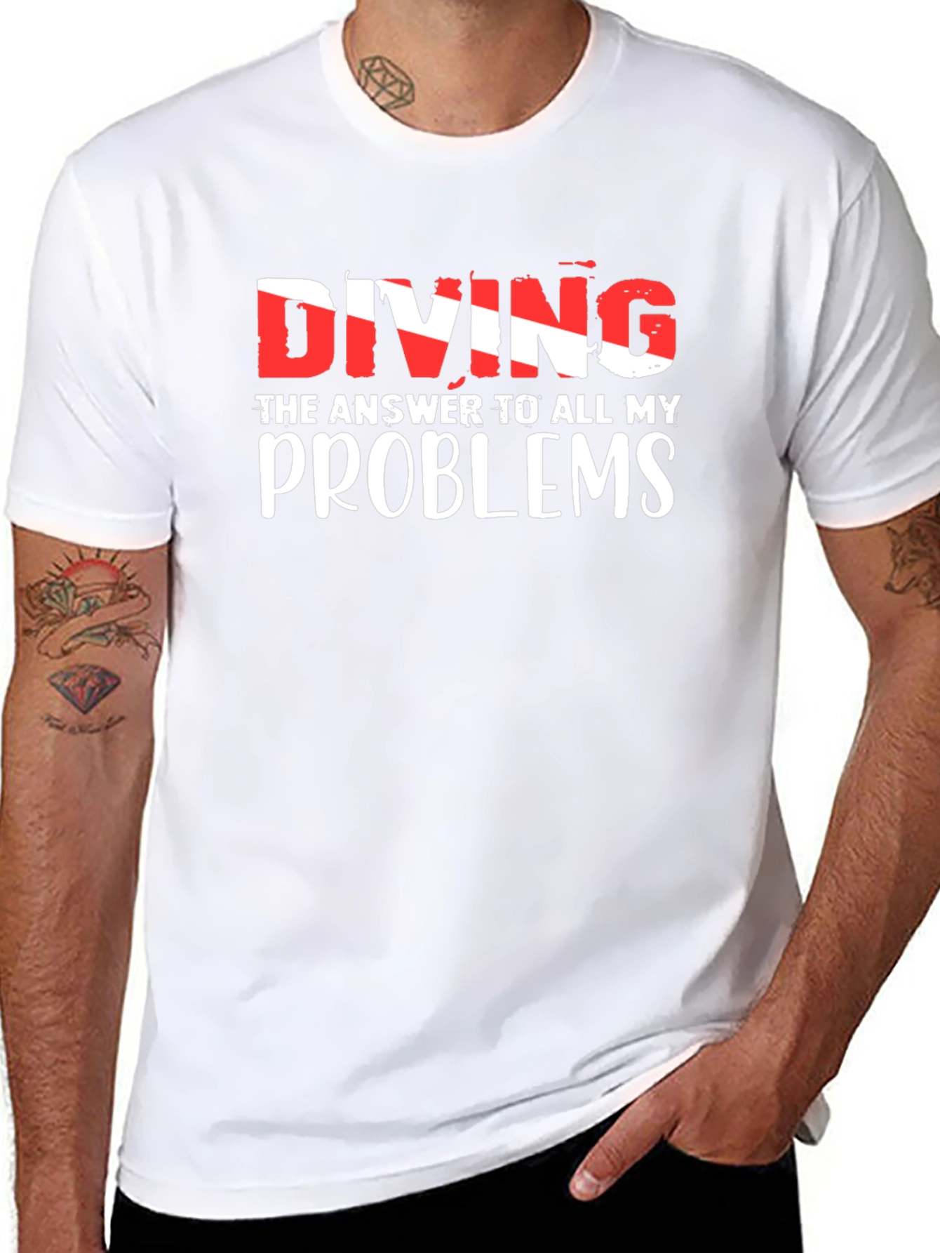 Diving: The Answer Tee