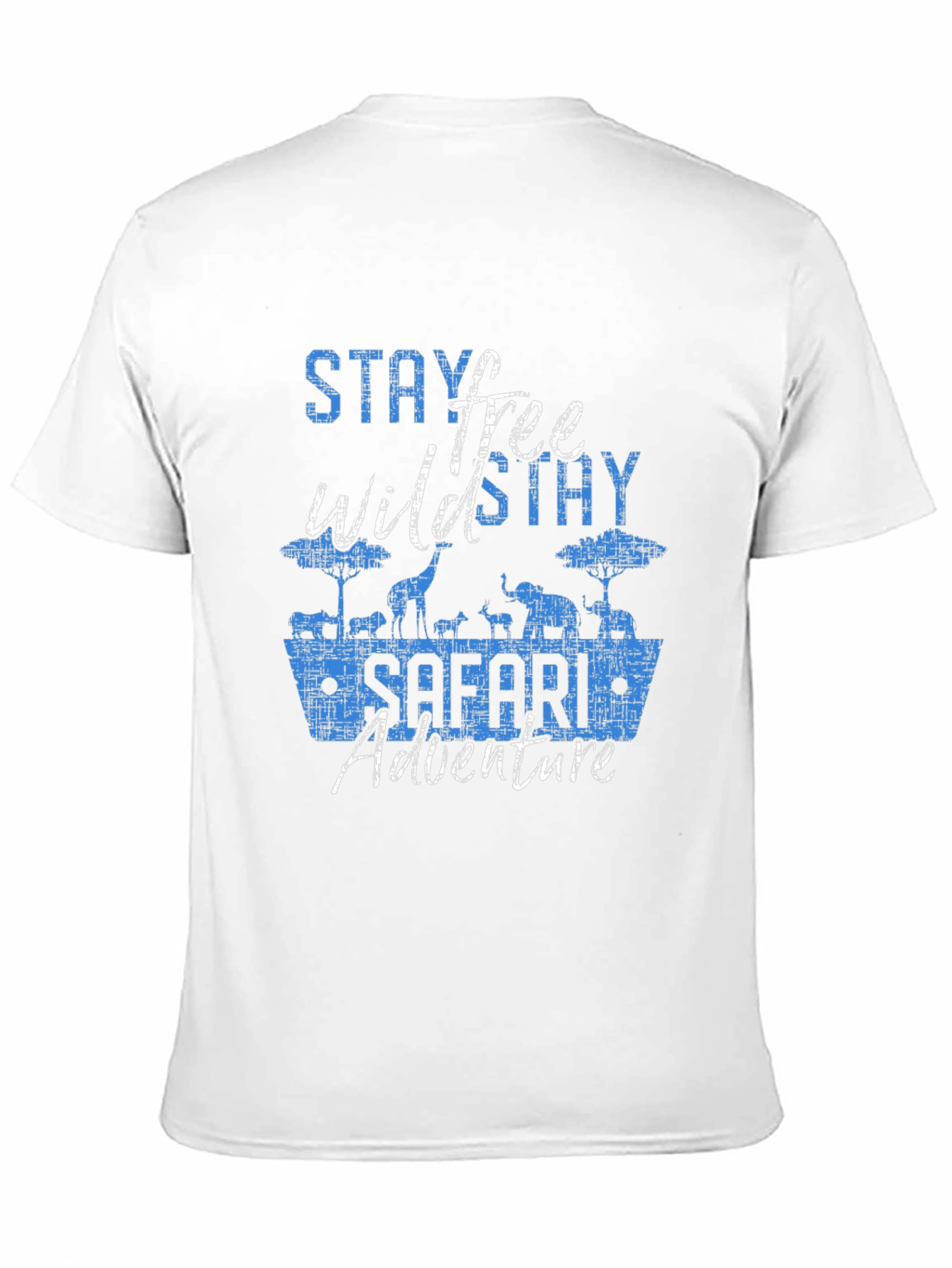 Stay Wild Free Safari Adventure Graphic Tee