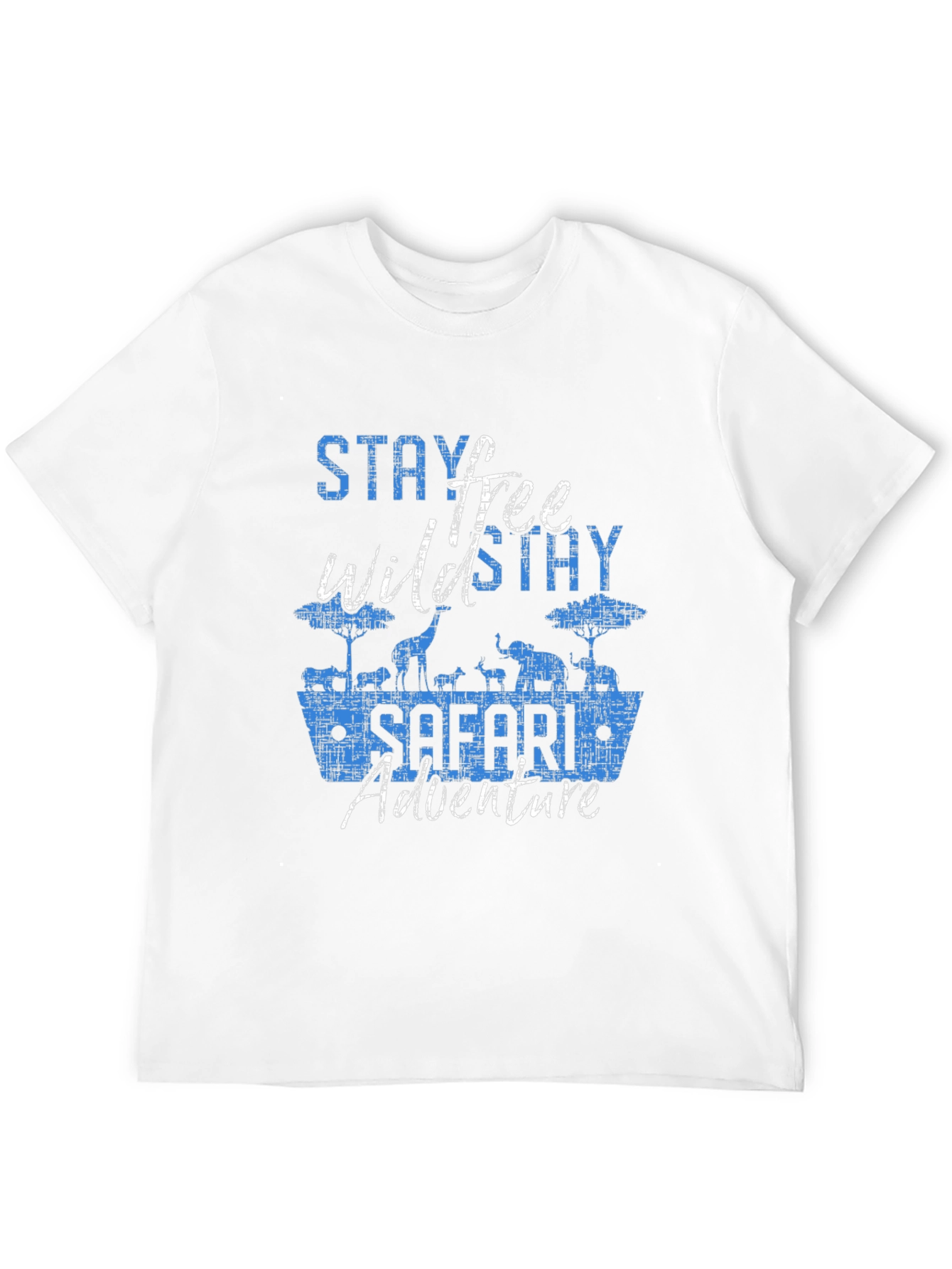Stay Wild Free Safari Adventure Graphic Tee