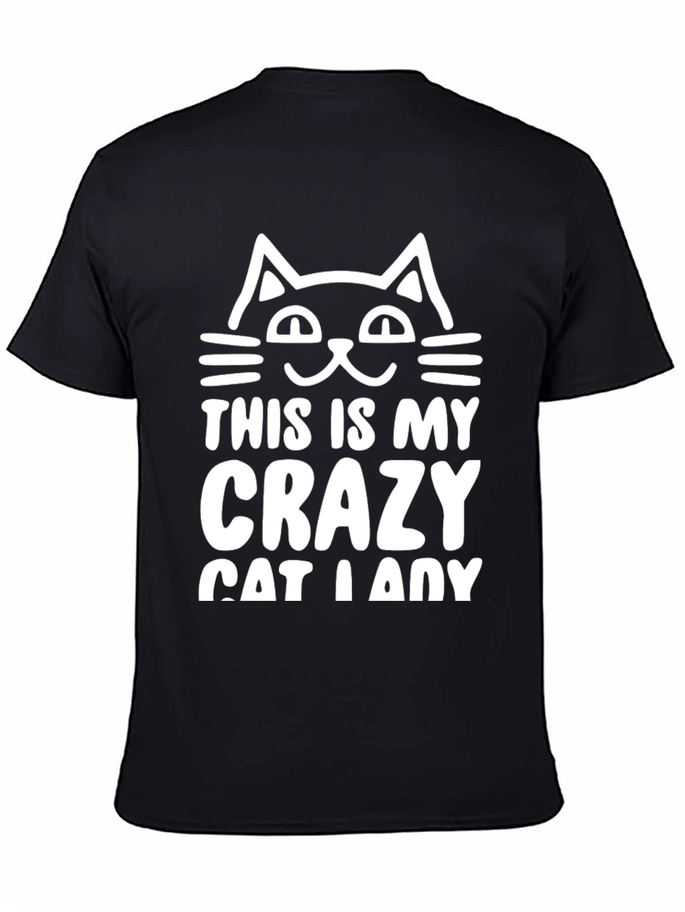 Crazy Cat Lady T-Shirt - Novelty Tee
