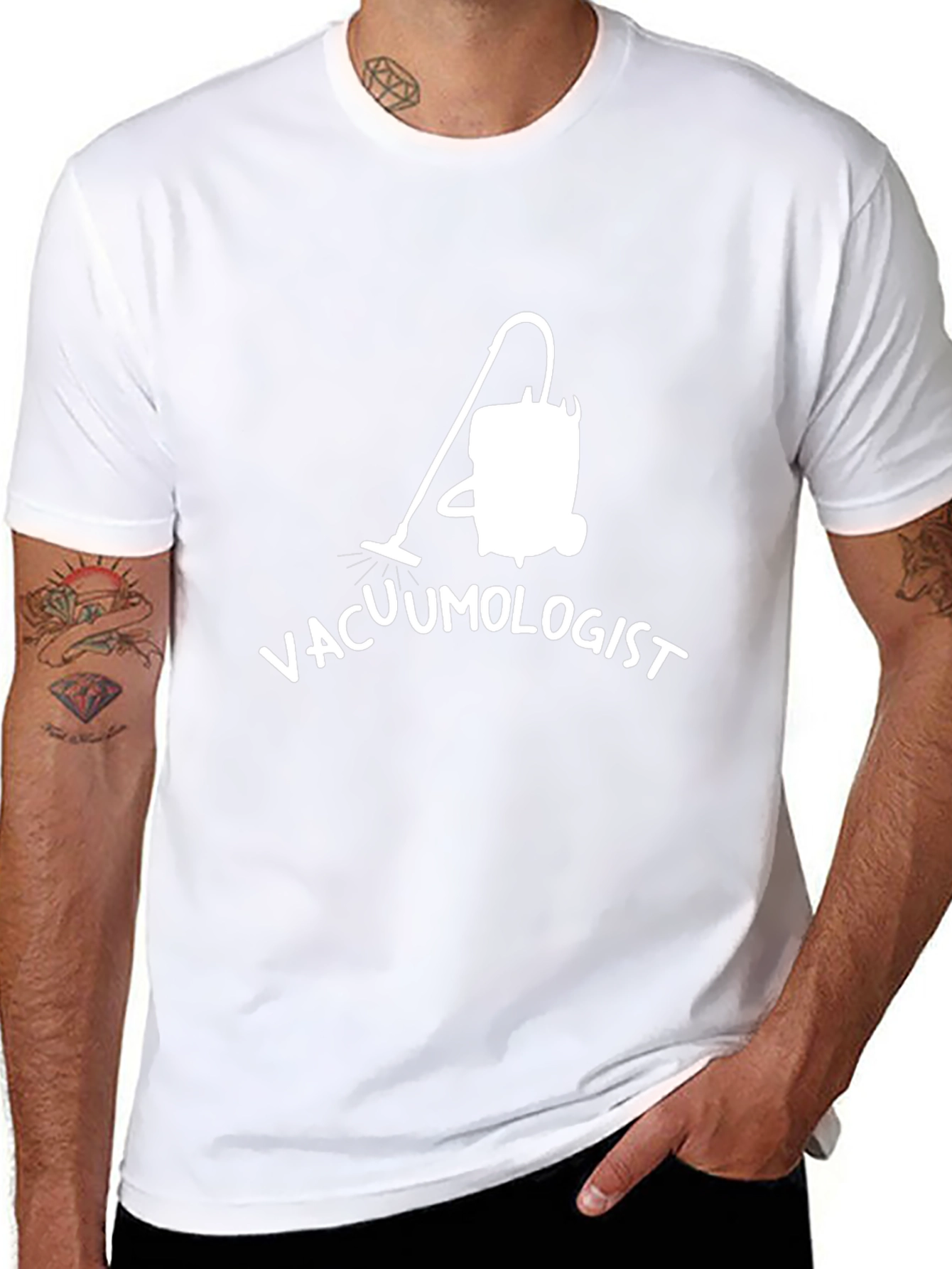 Vacuümologist T-Shirt - Funny Novelty Graphic Tee
