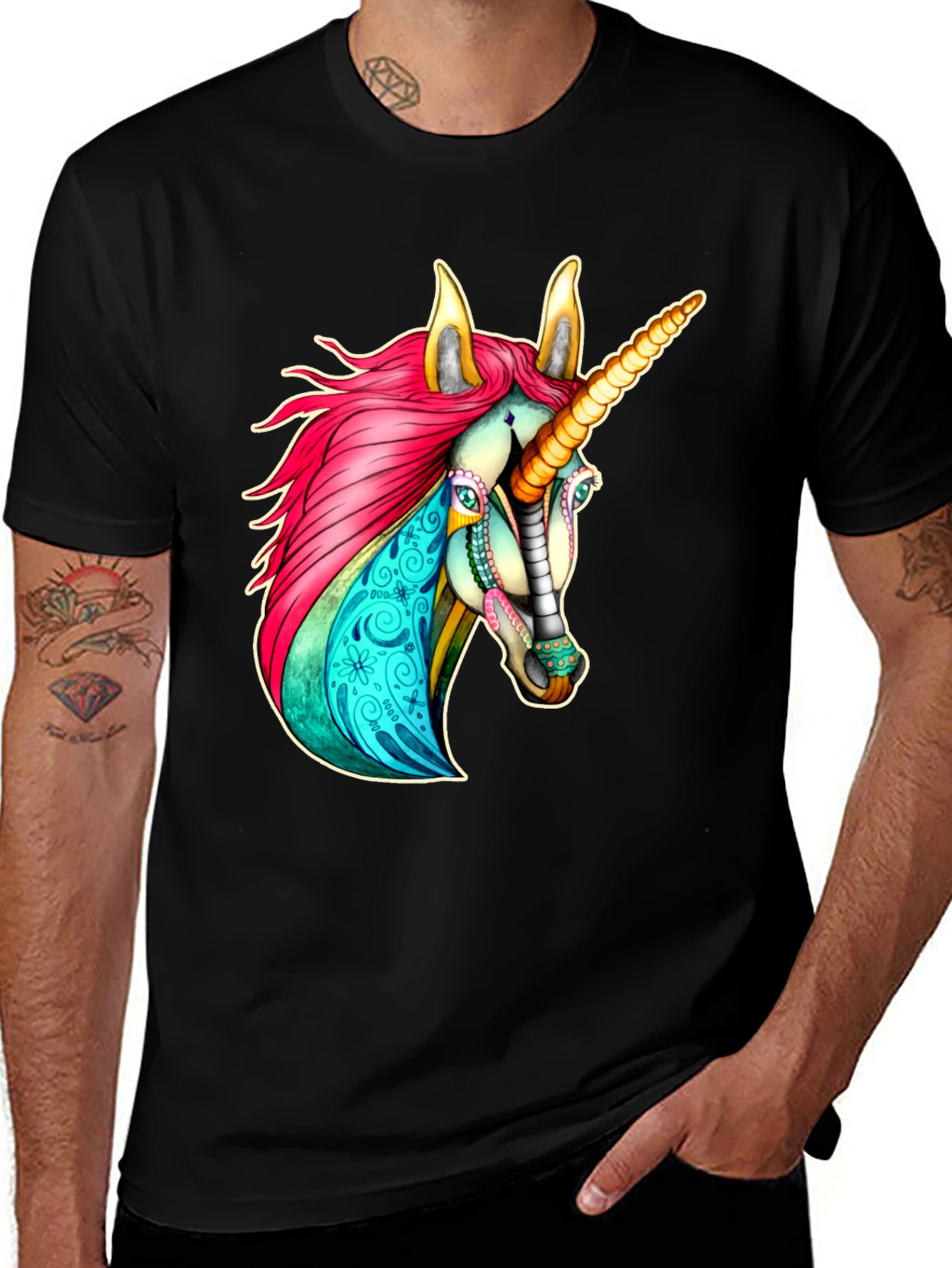 Unicorn T-Shirt - Vibrant Graphic Tee