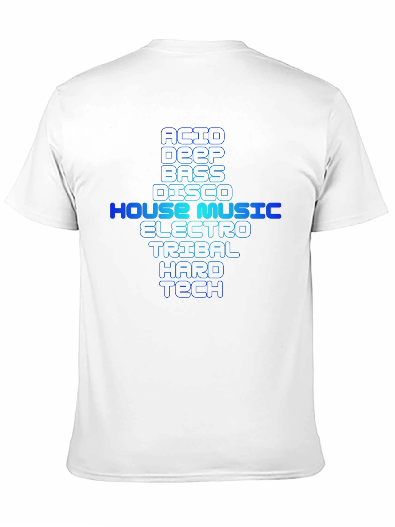 Music Genre T-Shirt - Acid House Techno