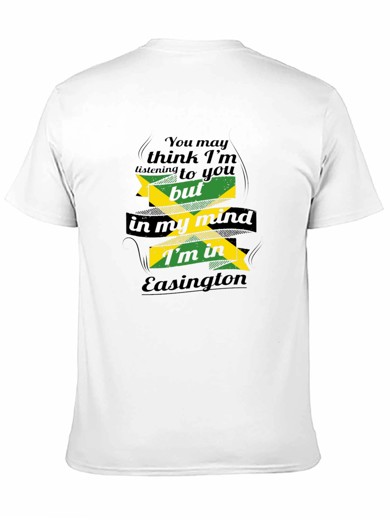 Easington Mind T-Shirt - Jamaican Flag Style