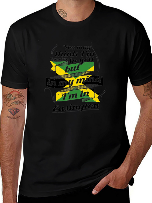 Easington Mind T-Shirt - Jamaican Flag Style