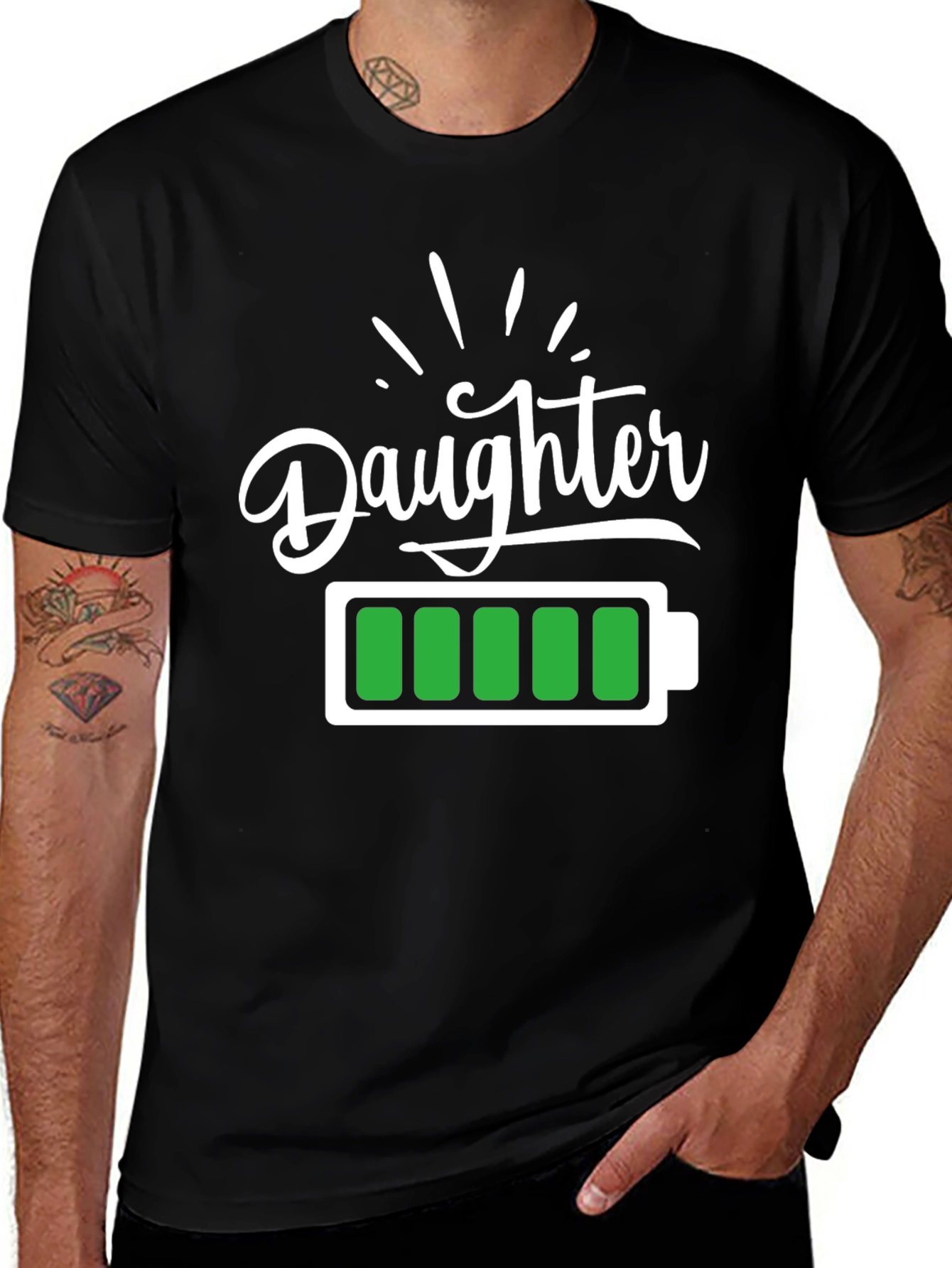 Daughter Full Battery T-Shirt