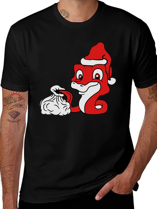 Festive Snake Graphic Tee