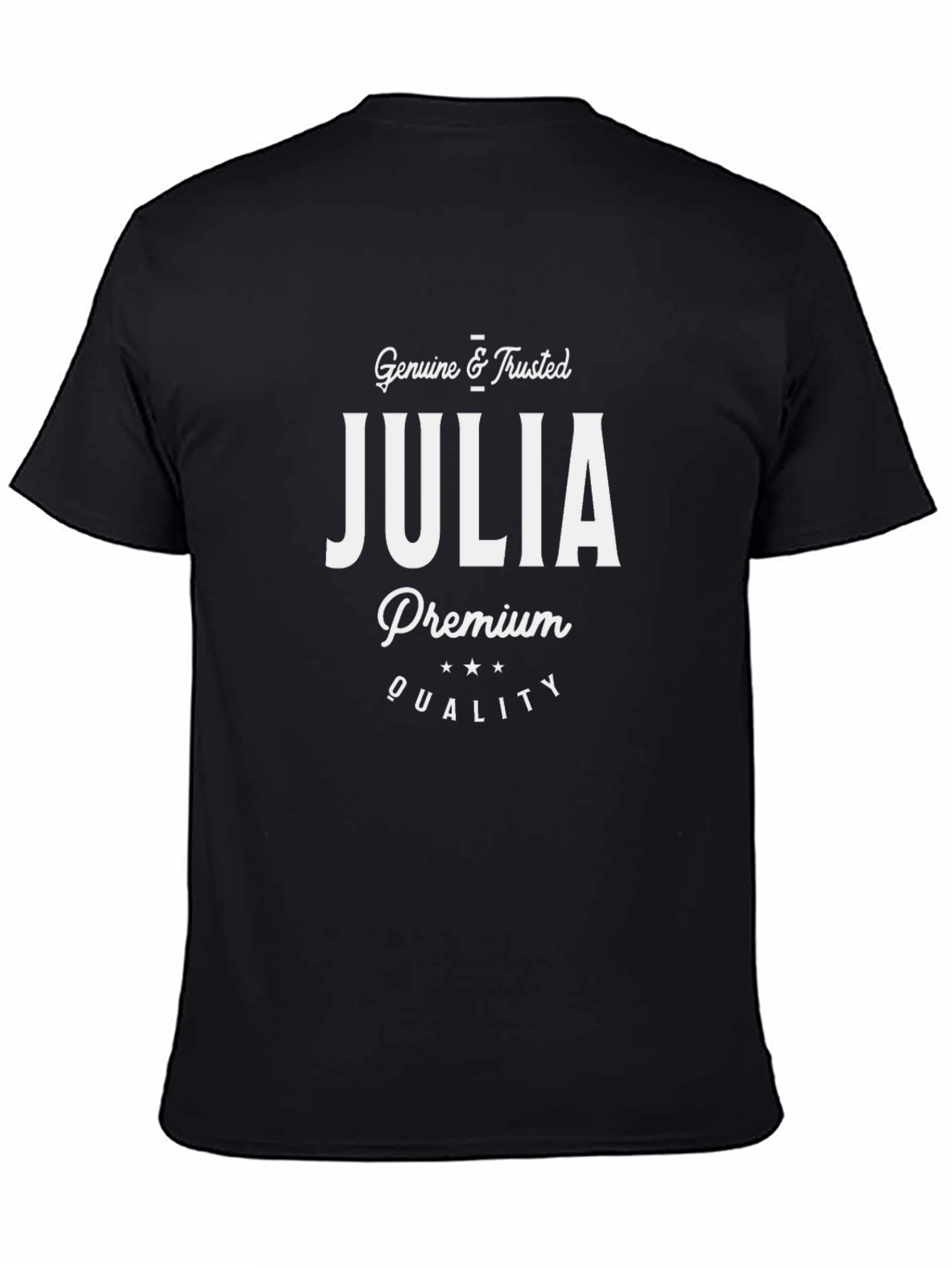 Julia Premium Quality Black T-Shirt