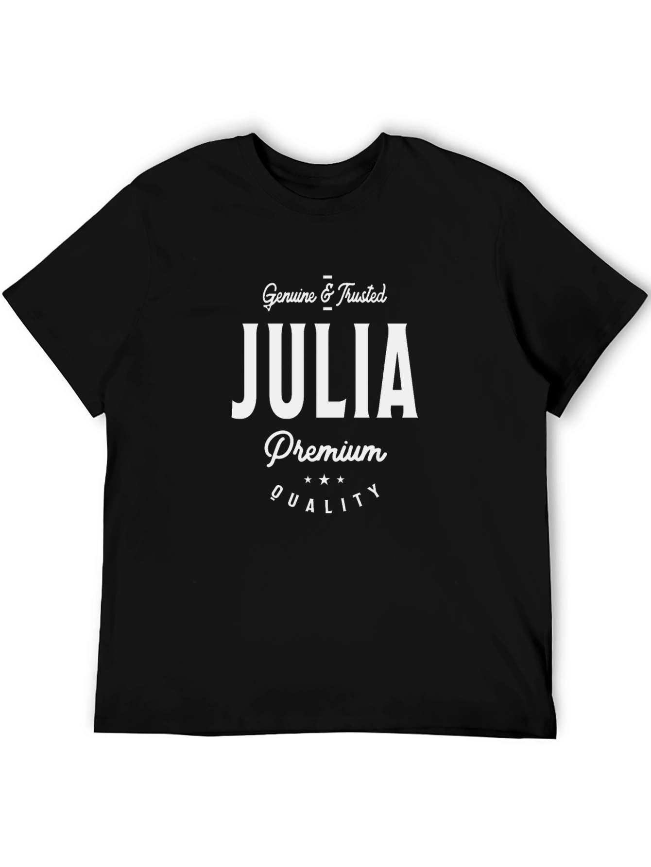 Julia Premium Quality Black T-Shirt