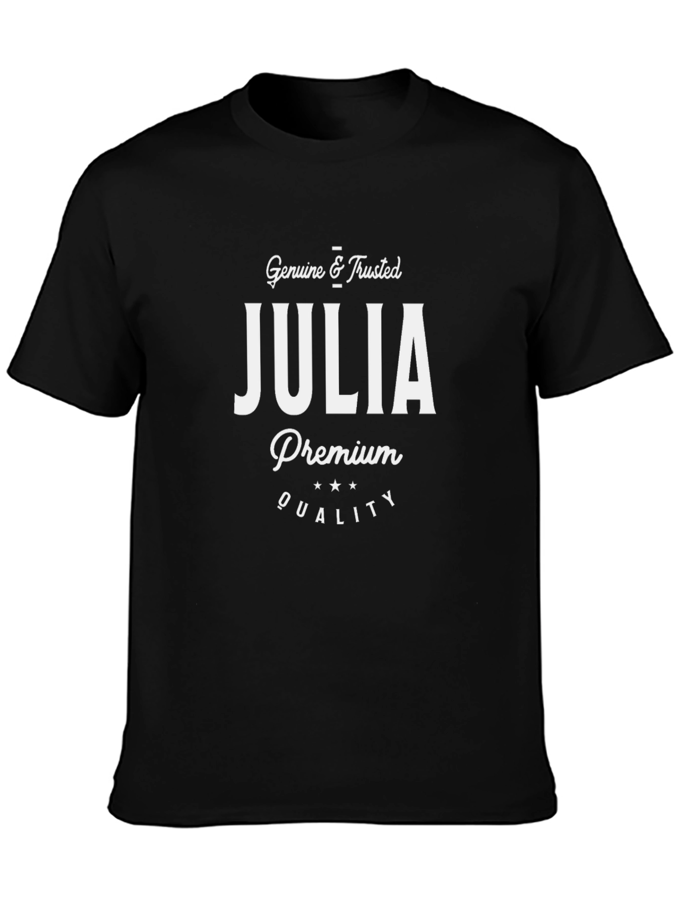 Julia Premium Quality Black T-Shirt