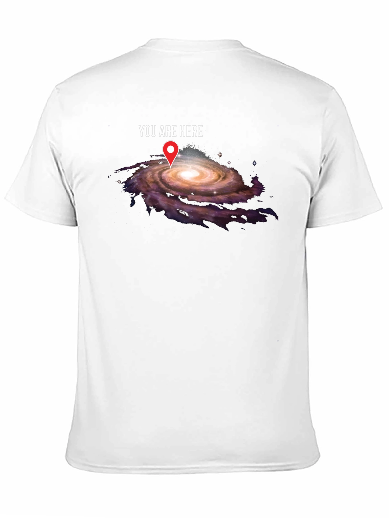You Are Here Galaxy Graphic T-Shirt