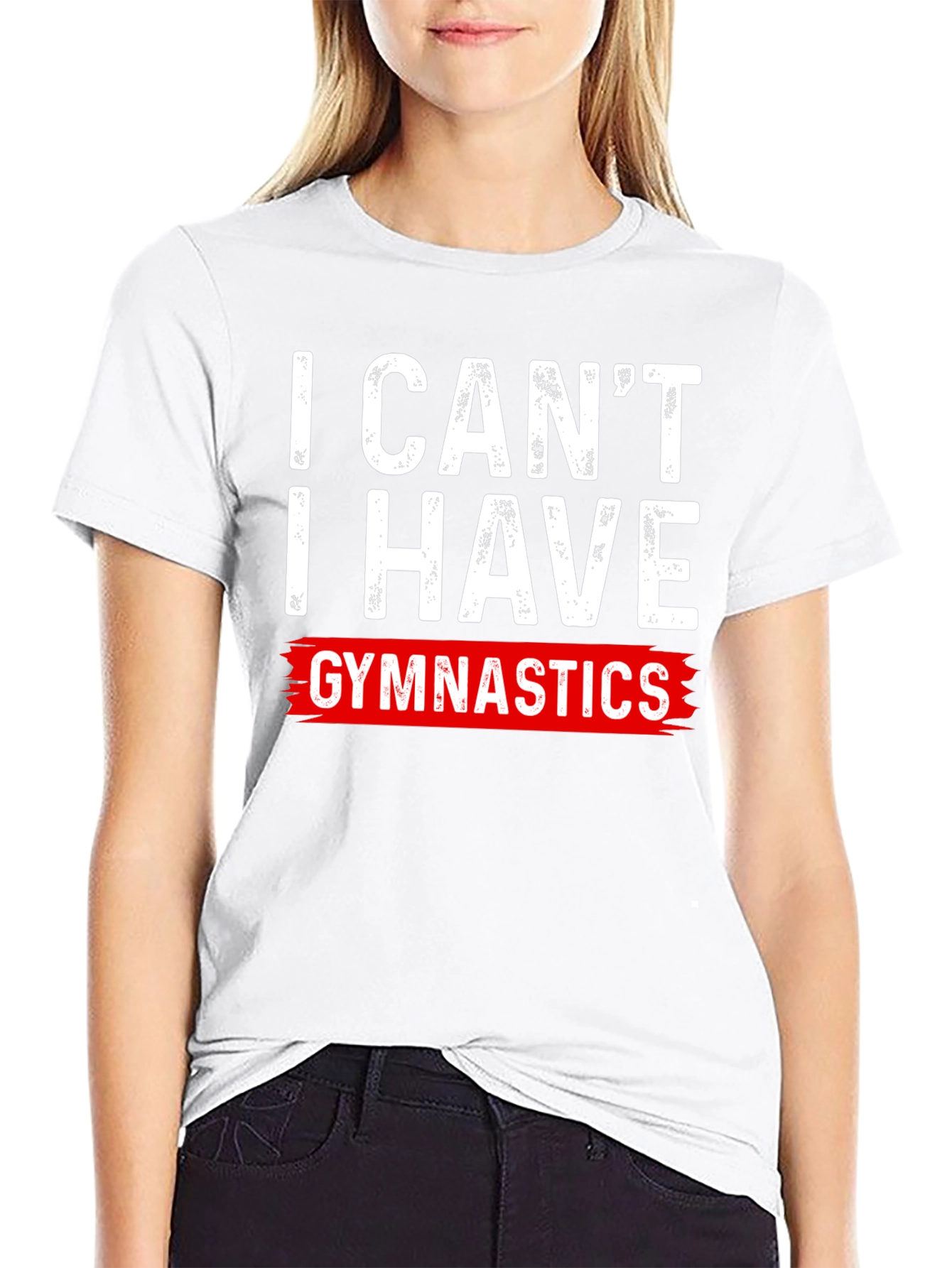I Cant Gymnastics T-Shirt
