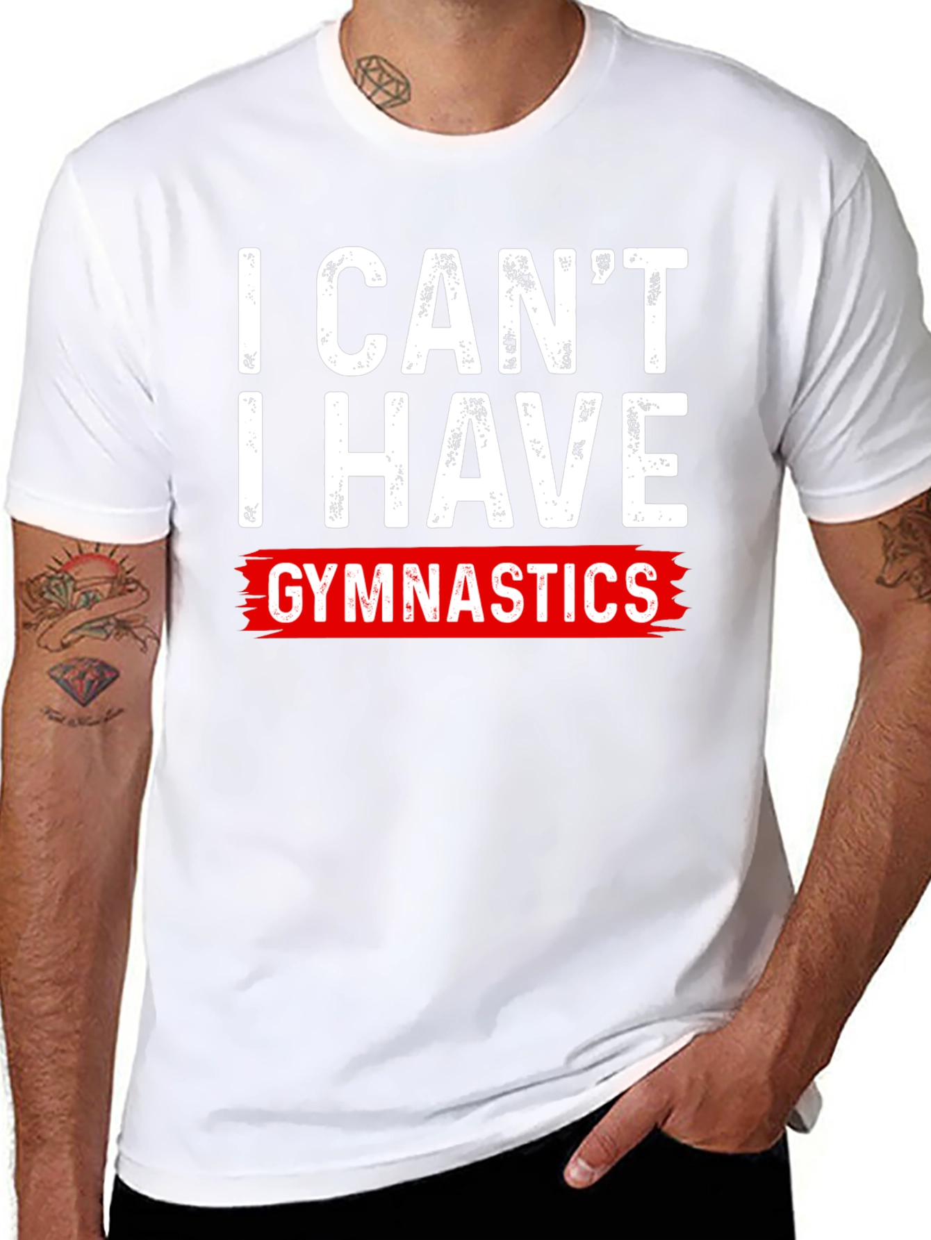 I Cant Gymnastics T-Shirt