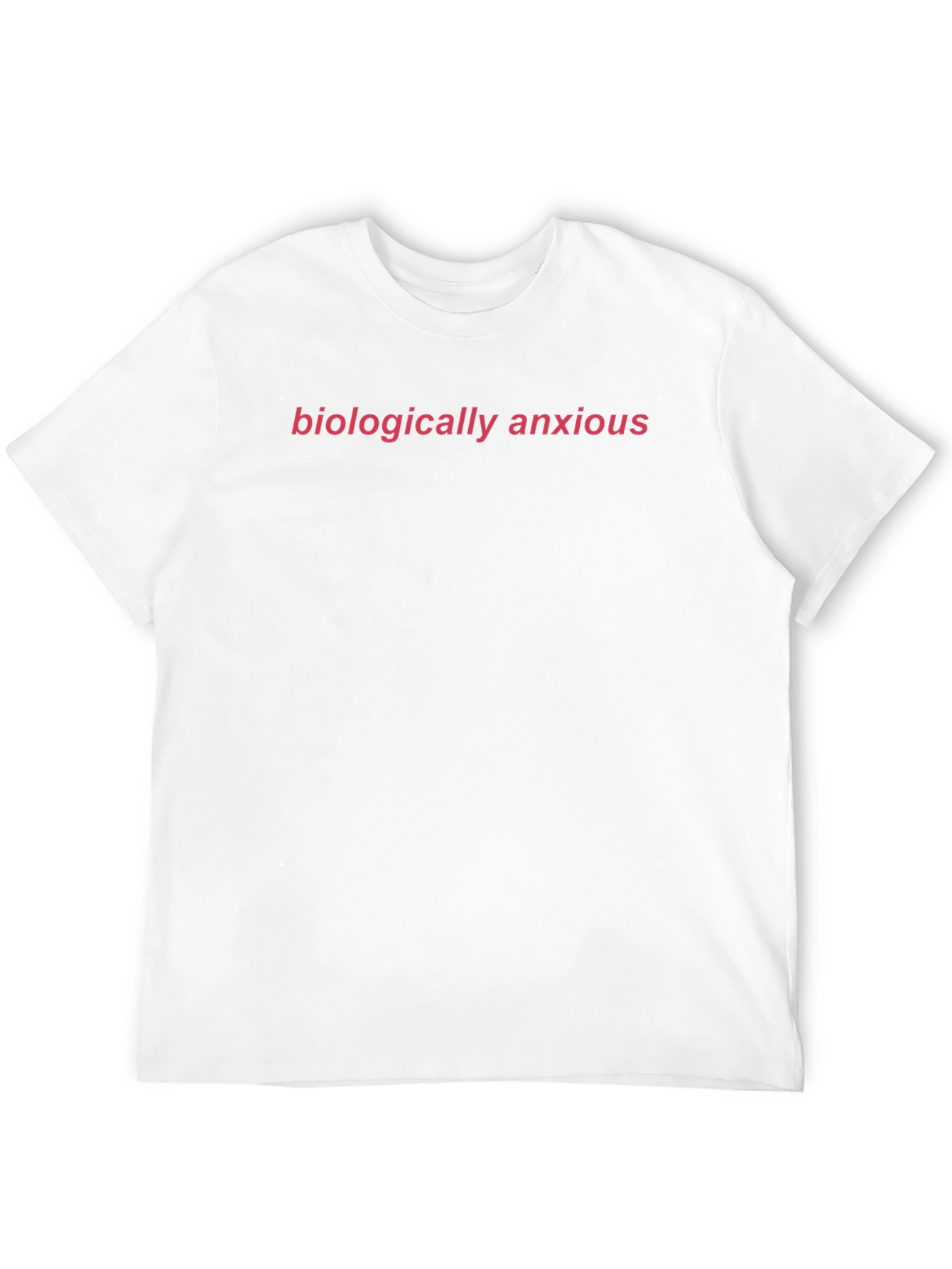 Biologically Anxious Graphic Tee - Black