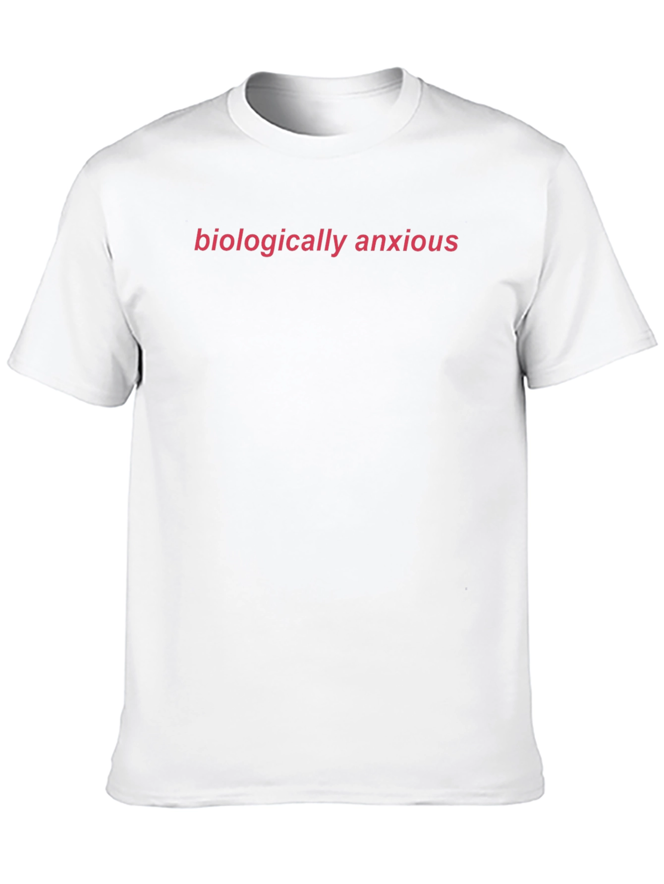 Biologically Anxious Graphic Tee - Black