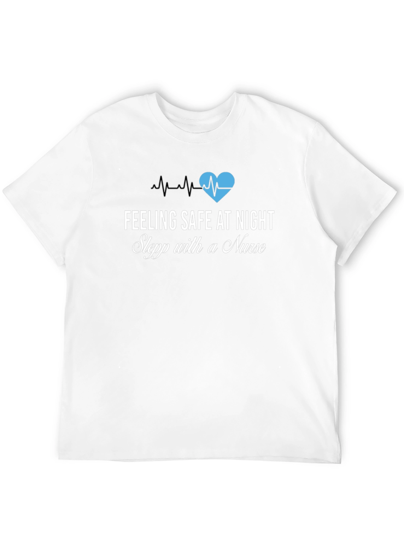Feeling Safe At Night Nurse Graphic Tee