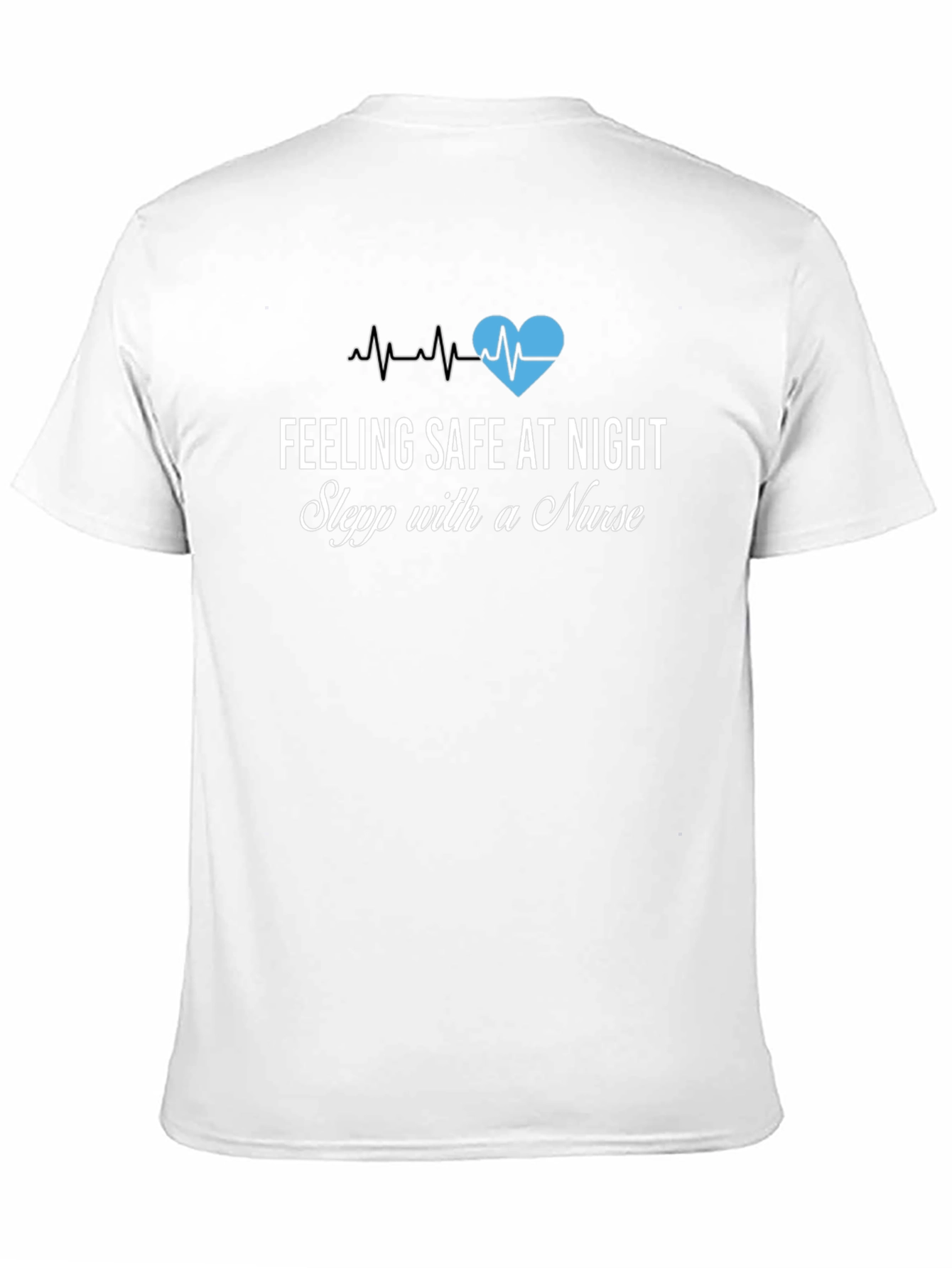 Feeling Safe At Night Nurse Graphic Tee