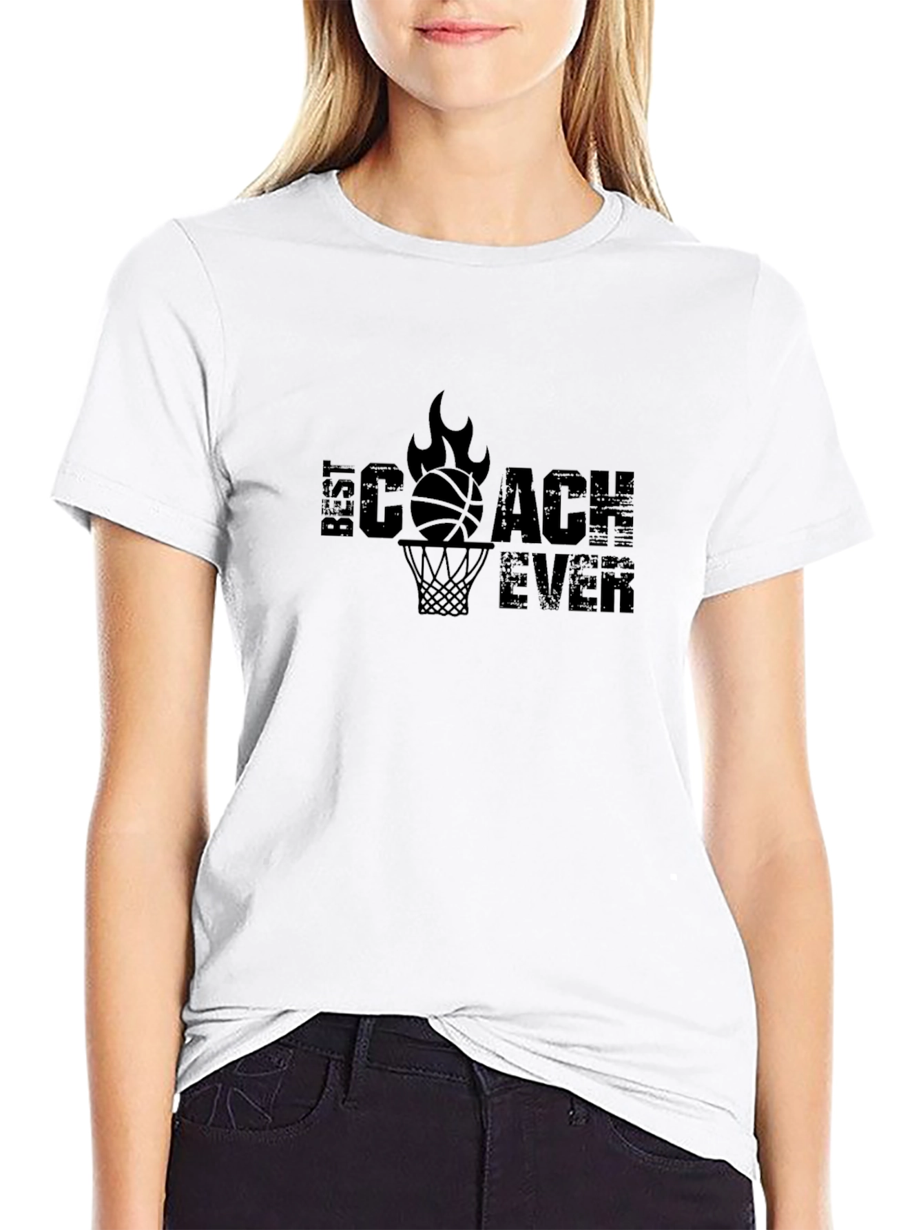 Best Coach Ever Basketball T-Shirt